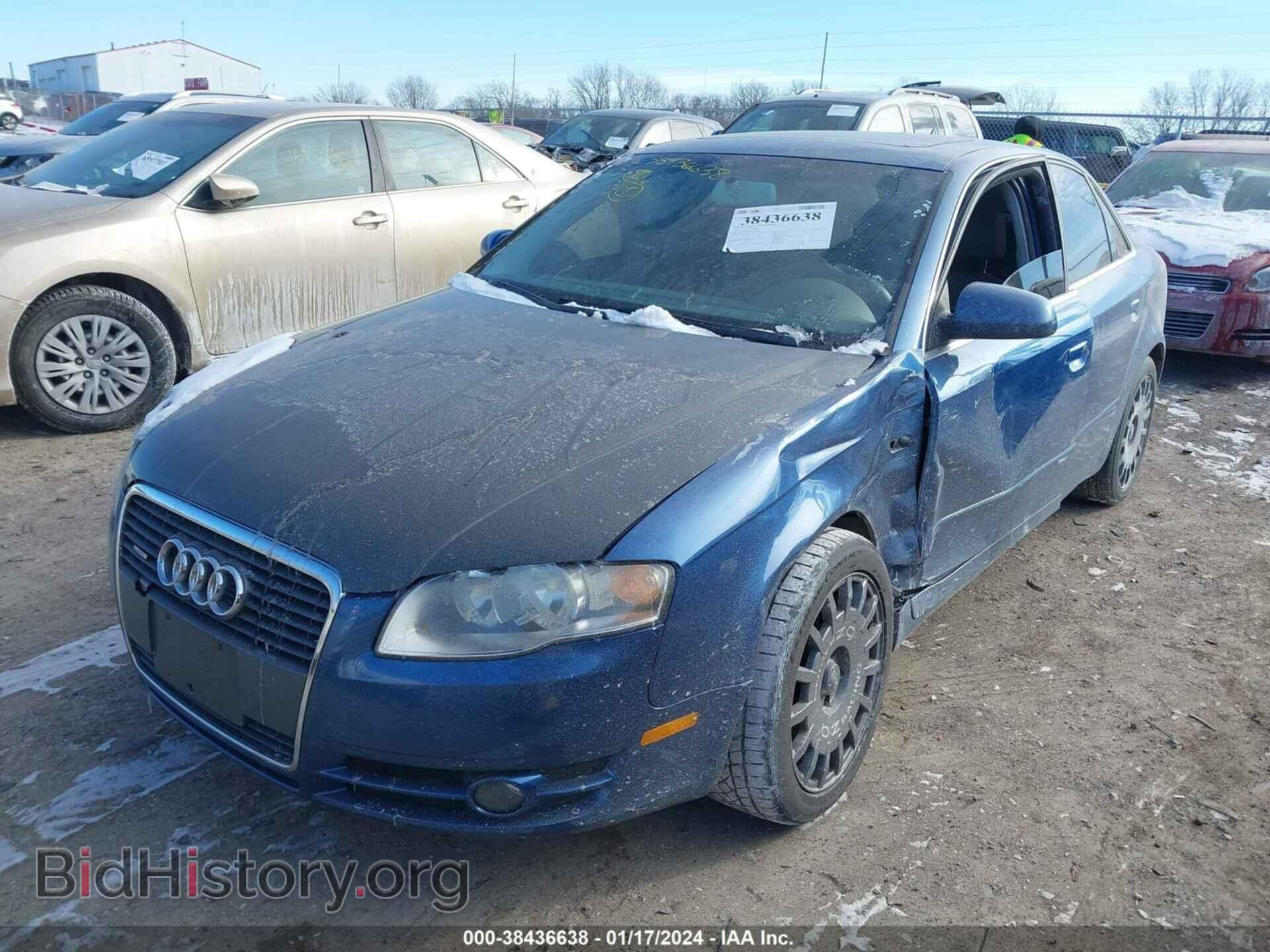 2007 AUDI A4 - VIN: WAUDF78E87A201042 - Фото 2