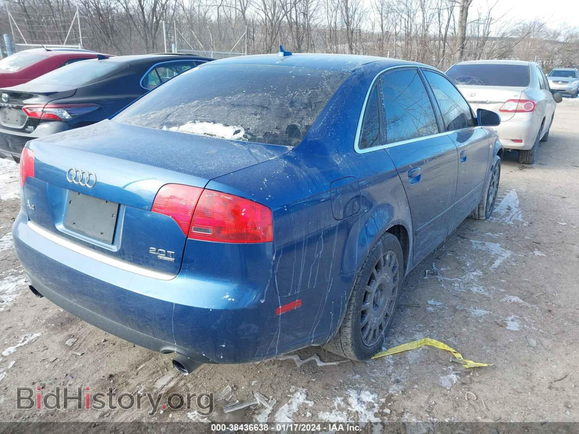 2007 AUDI A4 - VIN: WAUDF78E87A201042 - Фото 4