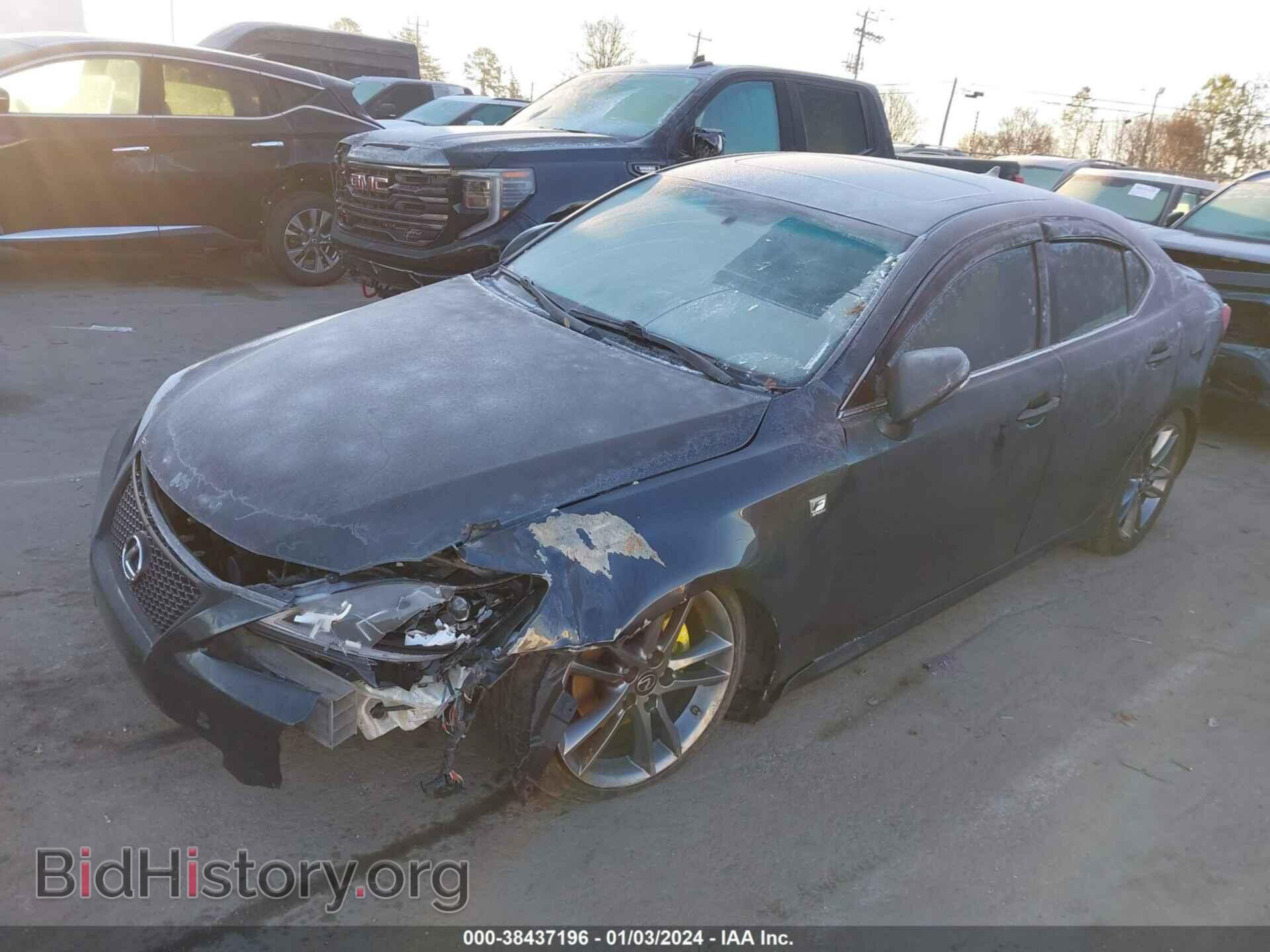 2011 LEXUS IS 250 - VIN: JTHBF5C27B5154288 - Фото 2