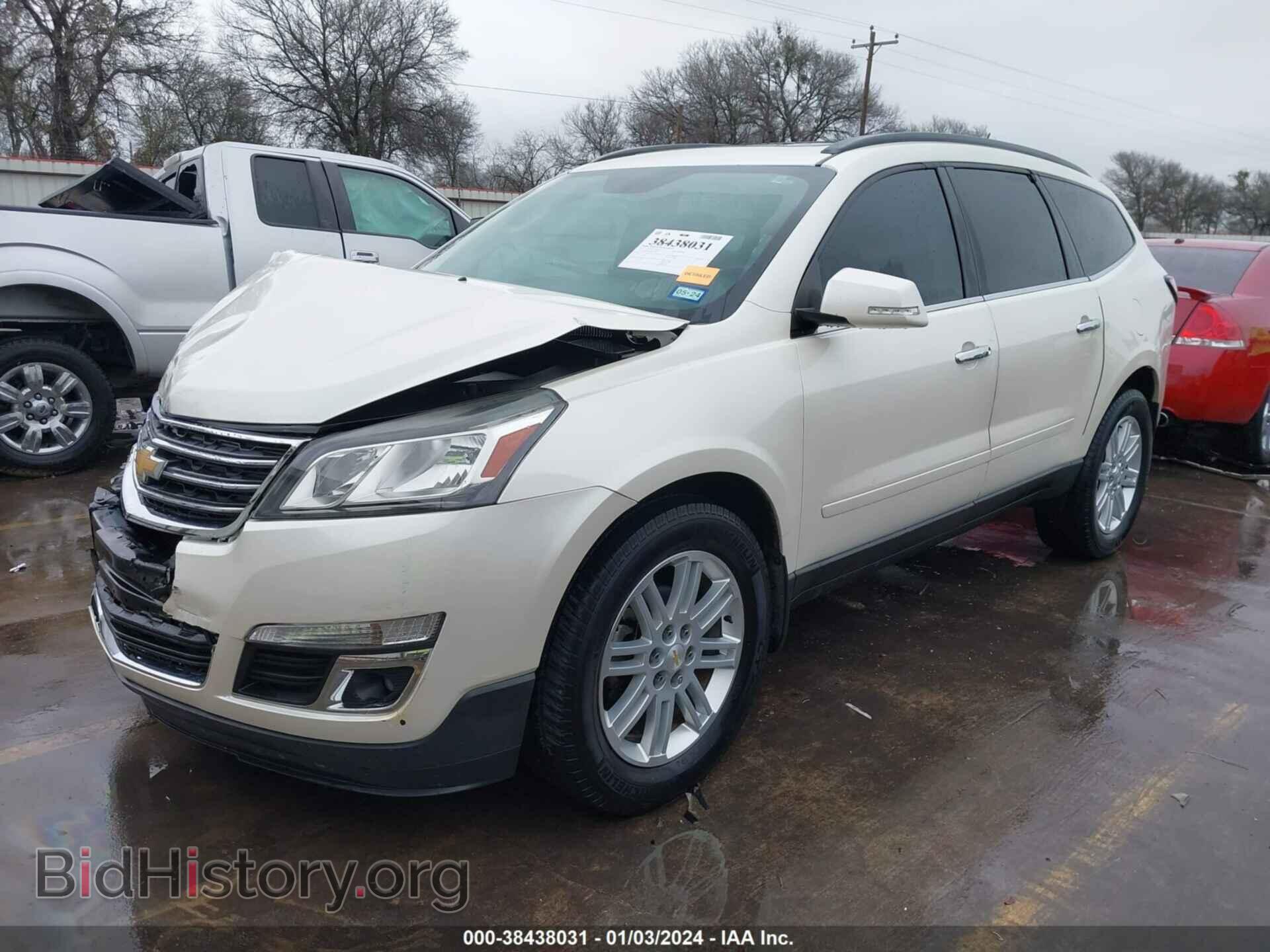 2014 CHEVROLET TRAVERSE - VIN: 1GNKRGKD4EJ264175 - Фото 2