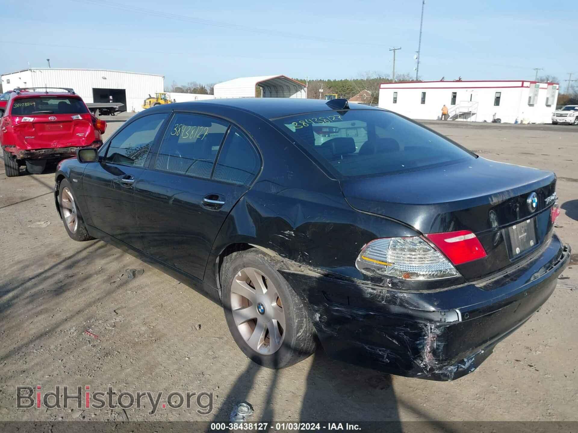 2007 BMW 750LI - VIN: WBAHN83597DT76352 - Фото 3