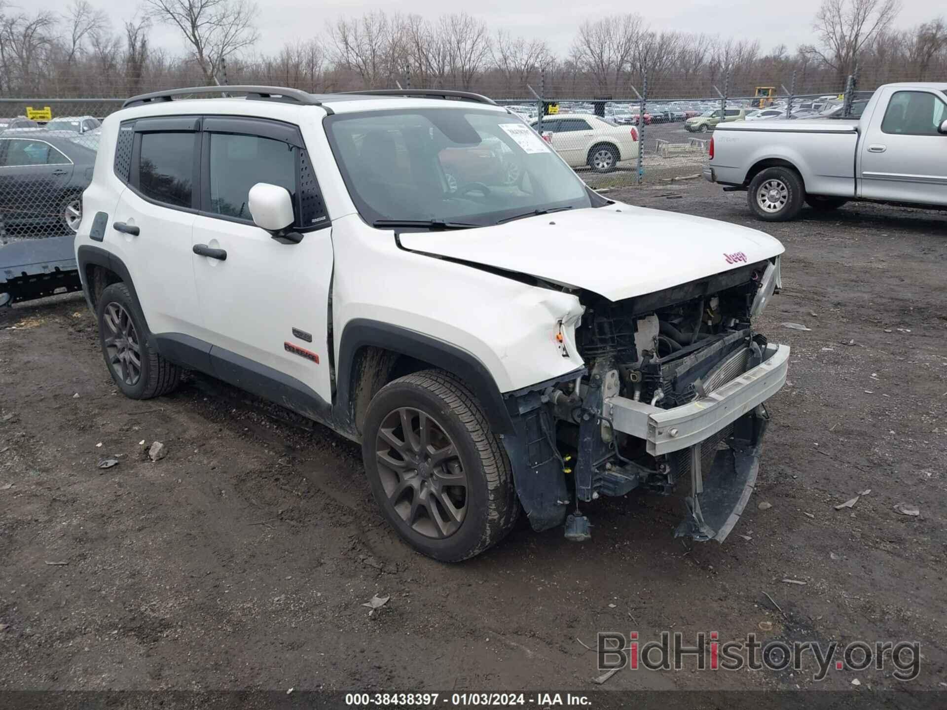 Фотография ZACCJBBT4GPC82600 - JEEP RENEGADE 2016