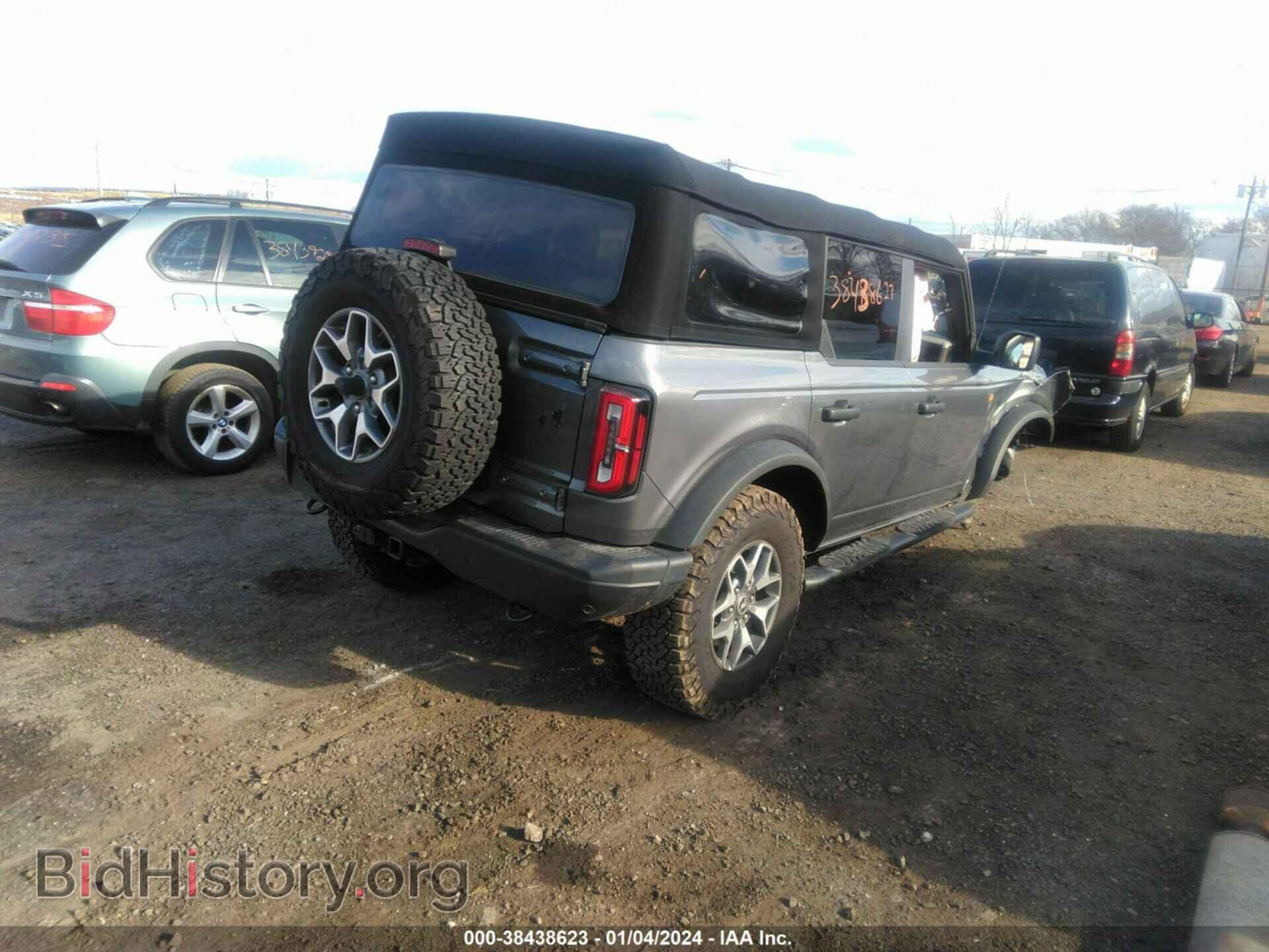 2022 FORD BRONCO - VIN: 1FMEE5DP0NLA92000 - Фото 4