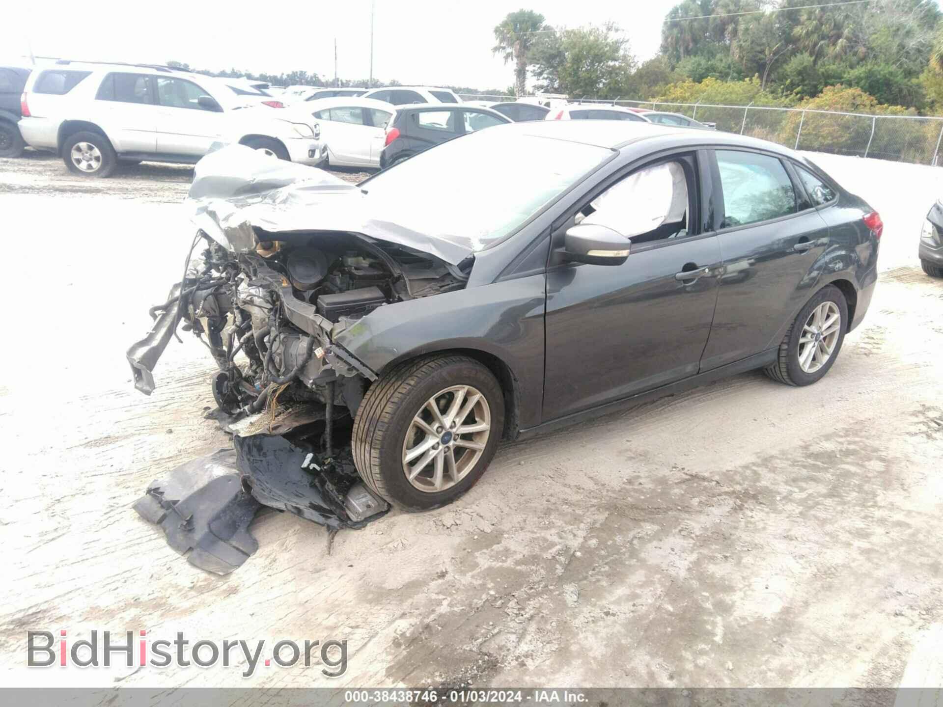 2017 FORD FOCUS - VIN: 1FADP3FE5HL267409 - Фото 2