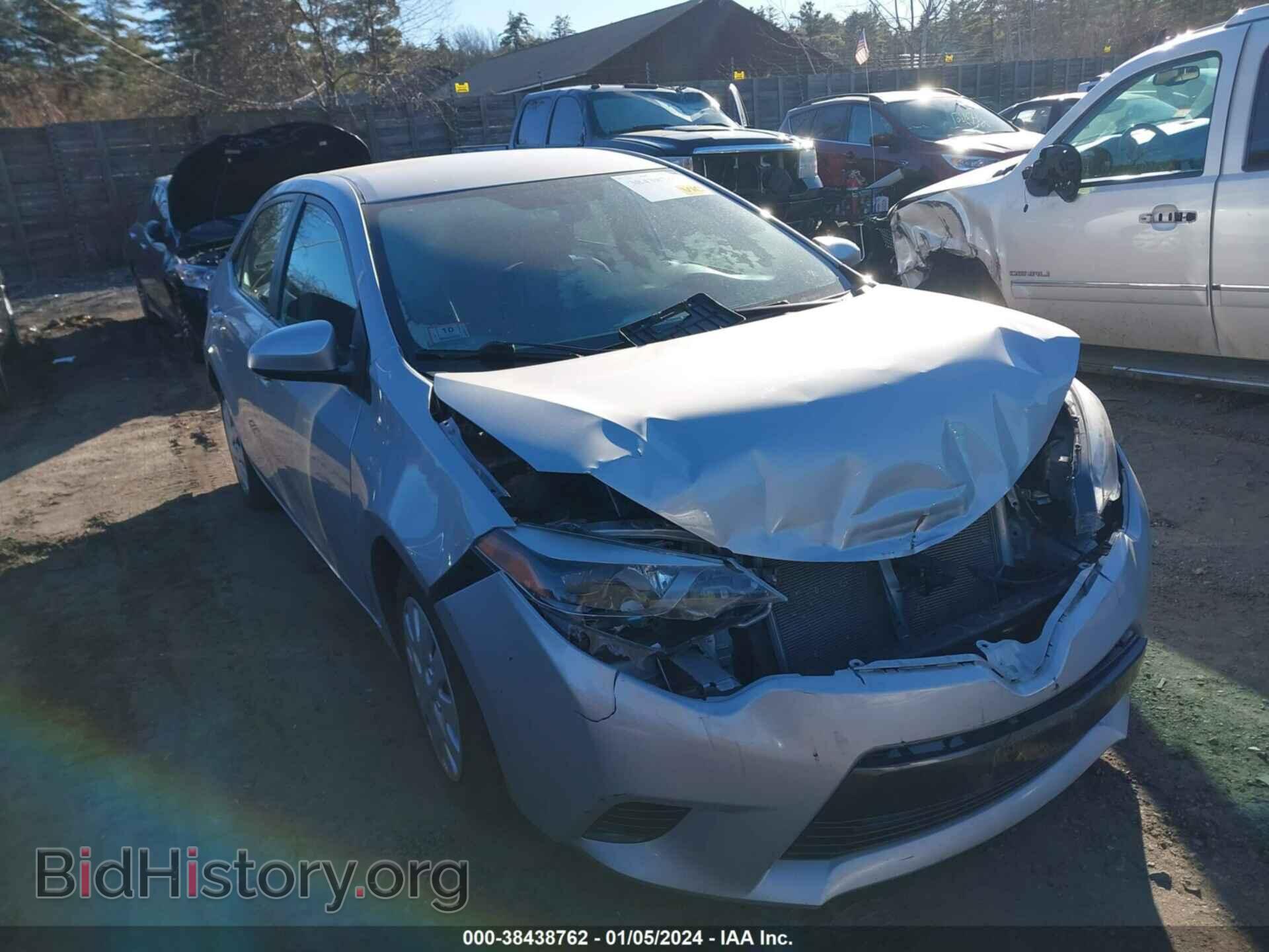 Фотография 2T1BURHEXFC320524 - TOYOTA COROLLA 2015