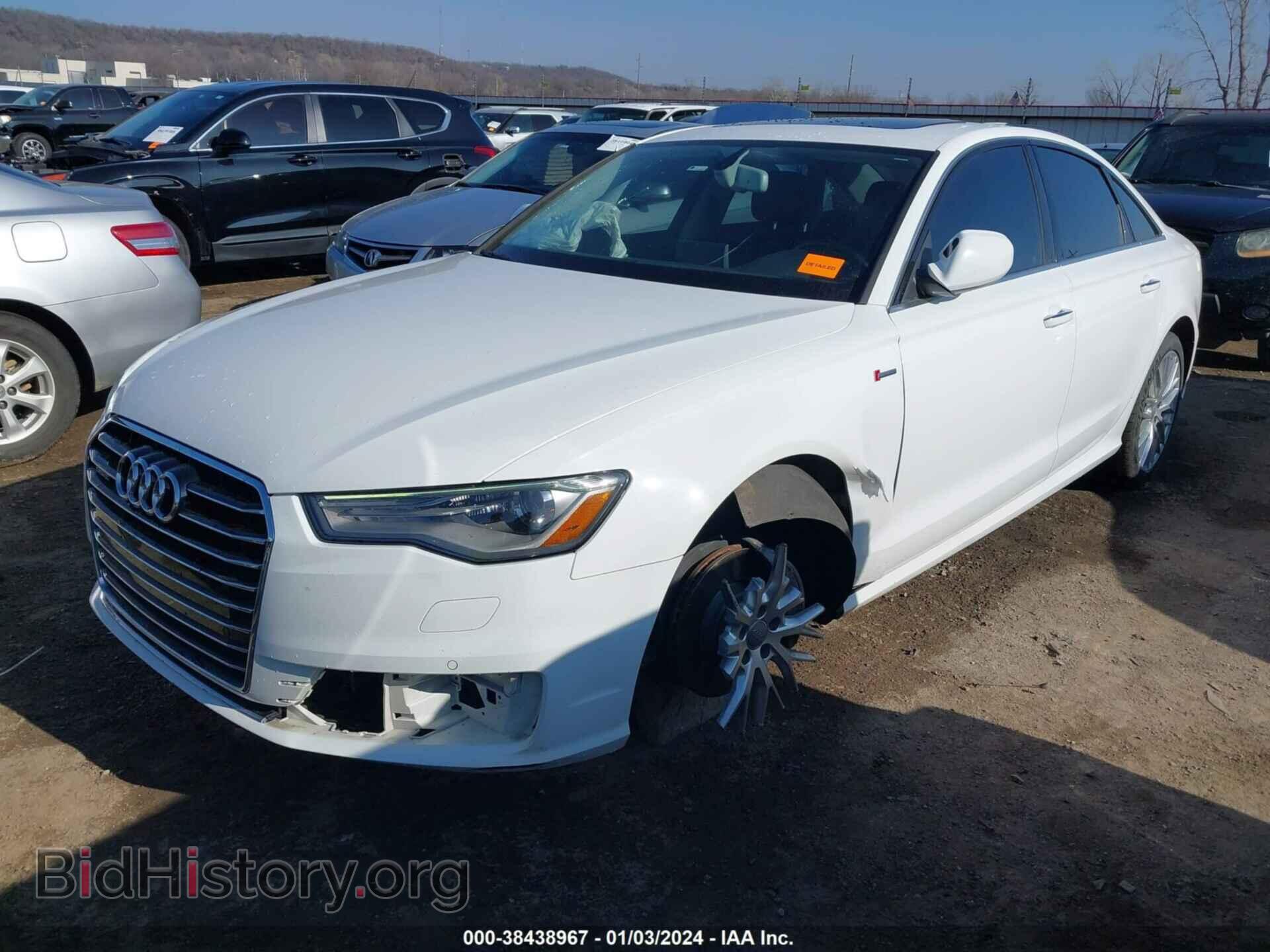 2016 AUDI A6 - VIN: WAUFGAFC1GN001598 - Фото 2