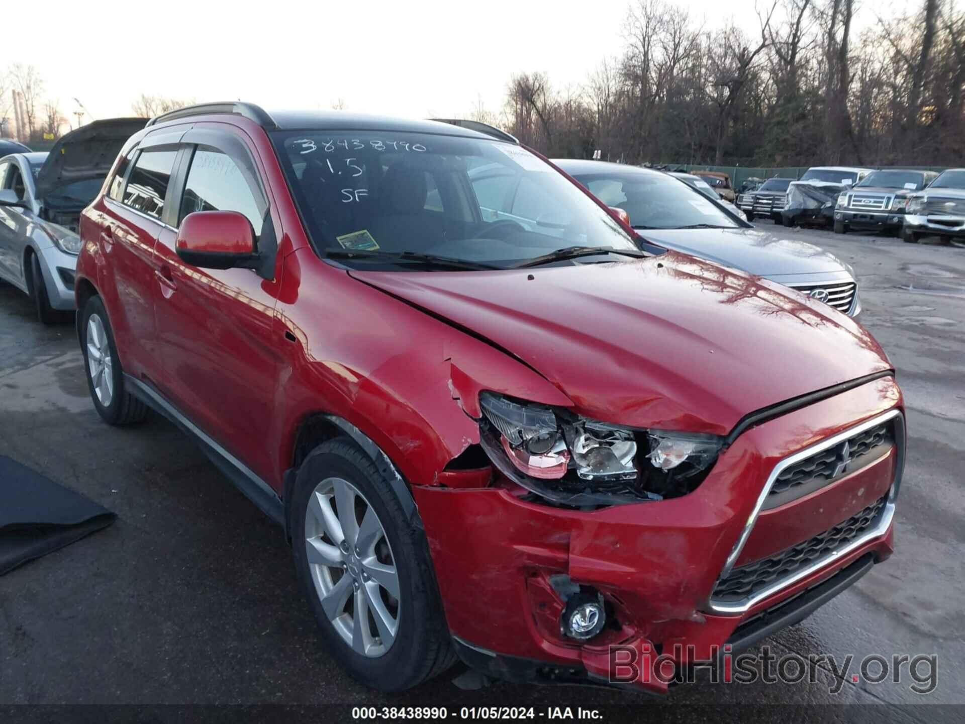 Photo 4A4AR4AU9EE026277 - MITSUBISHI OUTLANDER SPORT 2014