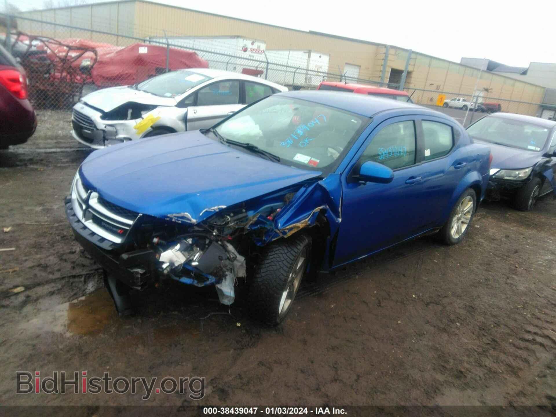 2013 DODGE AVENGER - VIN: 1C3CDZCBXDN594256 - Photo 2