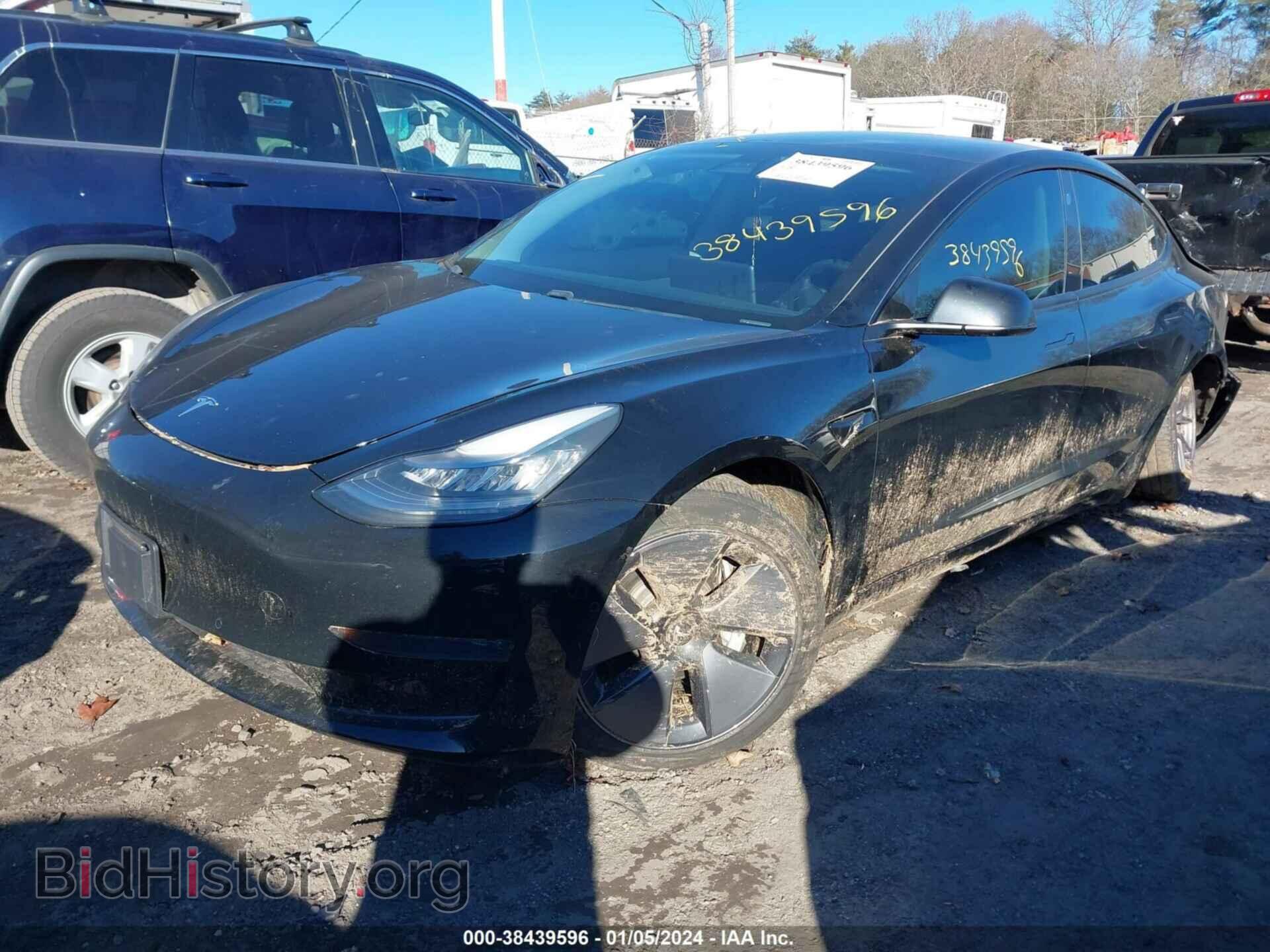 2021 TESLA MODEL 3 - VIN: 5YJ3E1EA0MF854418 - Фото 2