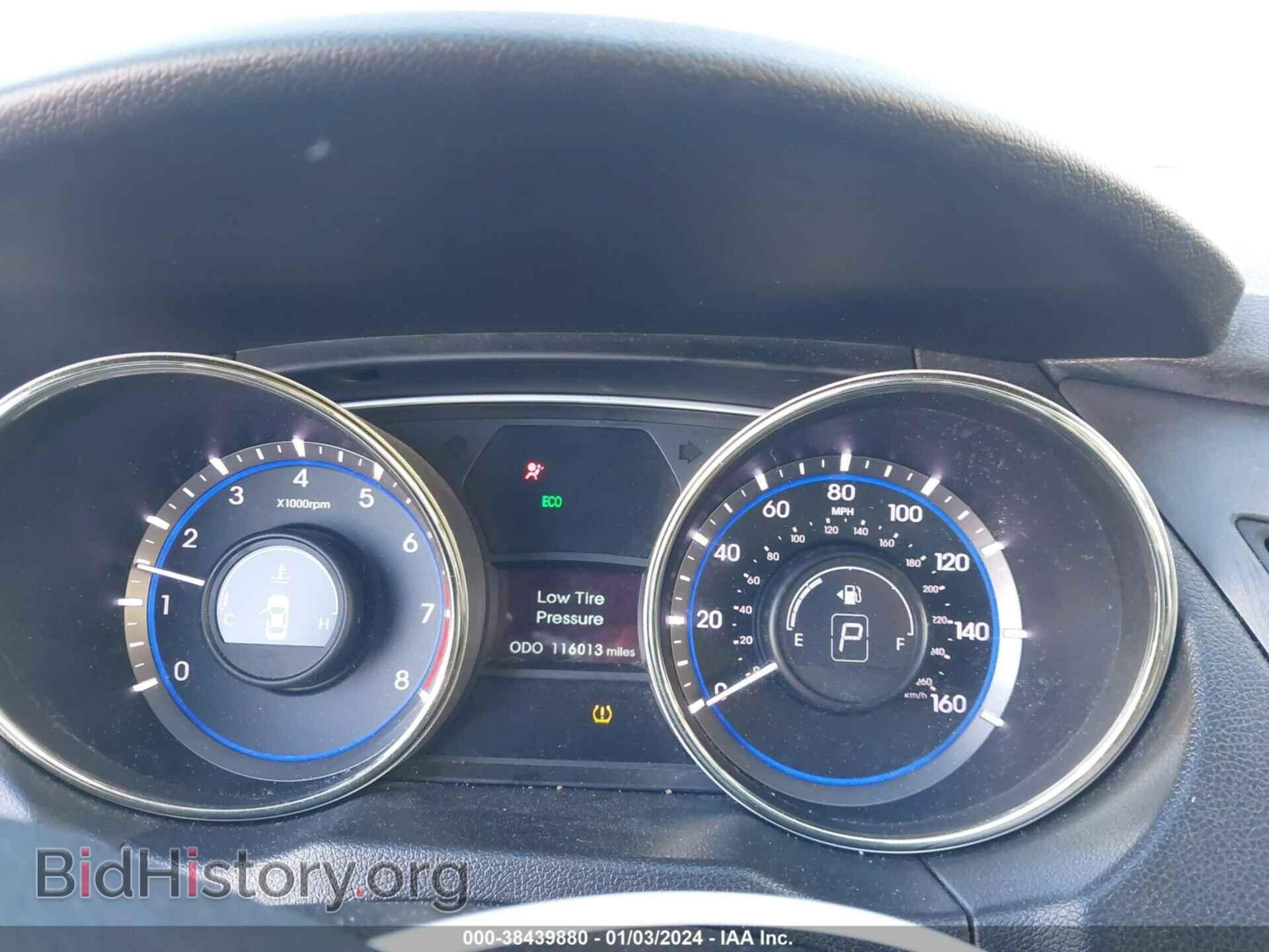 2013 HYUNDAI SONATA - VIN: 5NPEC4AC0DH555679 - Фото 7