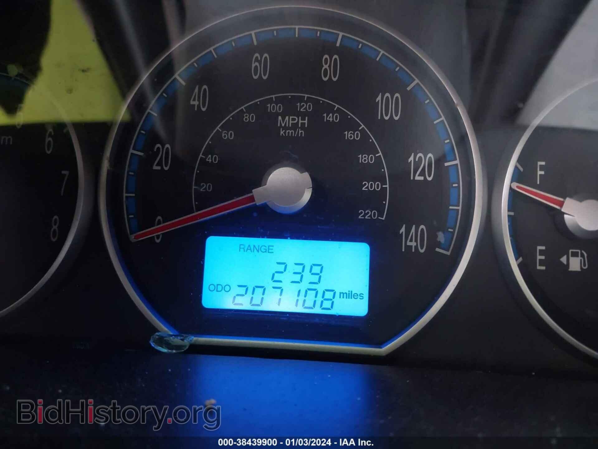 2009 HYUNDAI SANTA FE - VIN: 5NMSG73D89H237599 - Фото 7