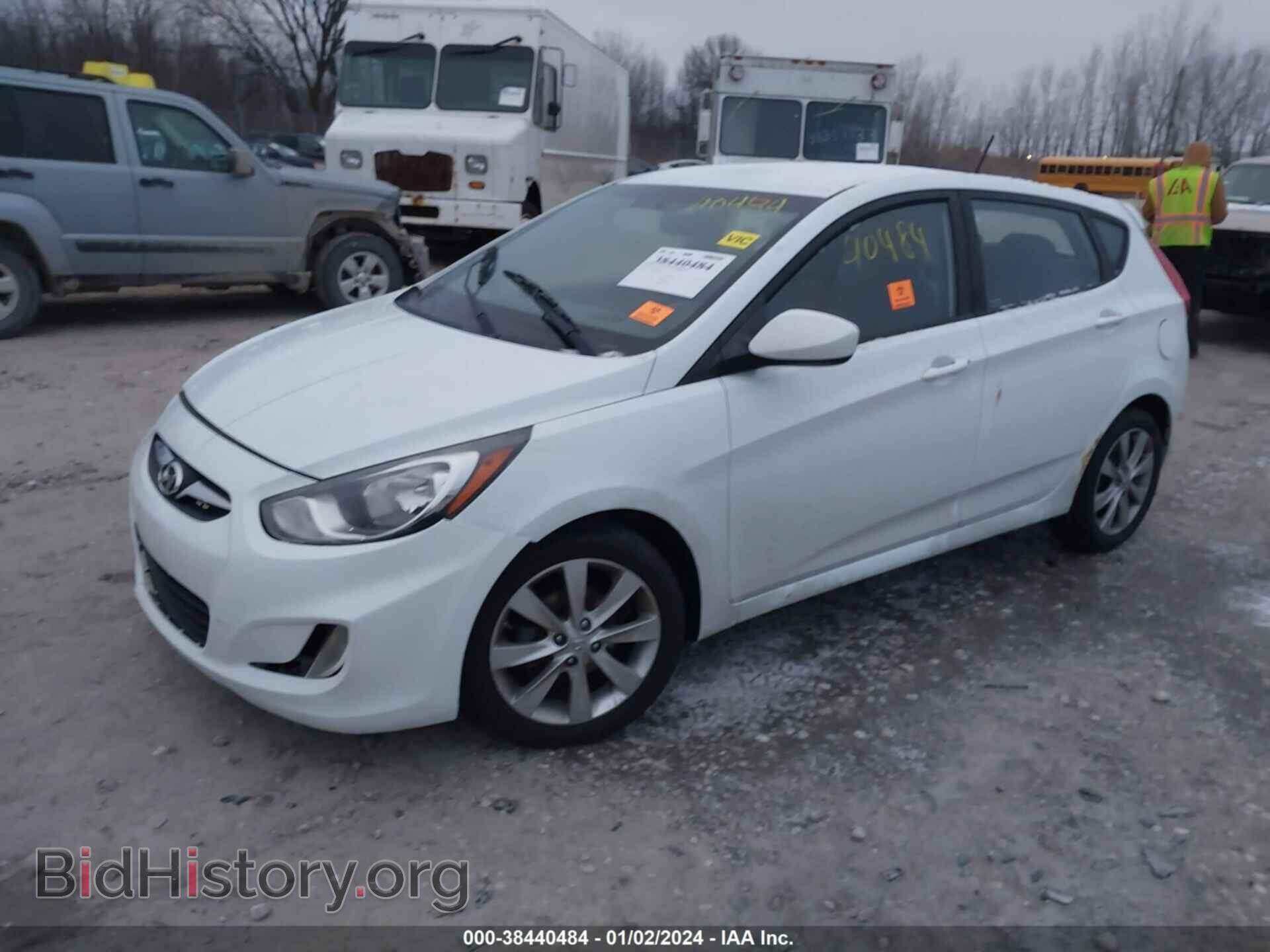 2012 HYUNDAI ACCENT - VIN: KMHCU5AE8CU005254 - Фото 2