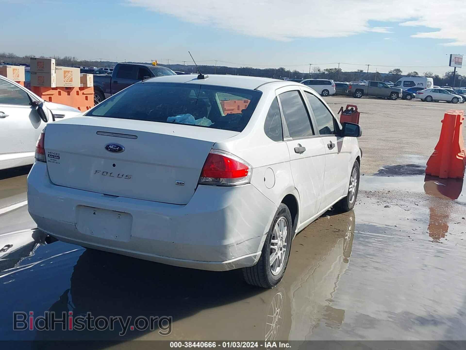 2009 FORD FOCUS - VIN: 1FAHP35N39W110254 - Фото 4