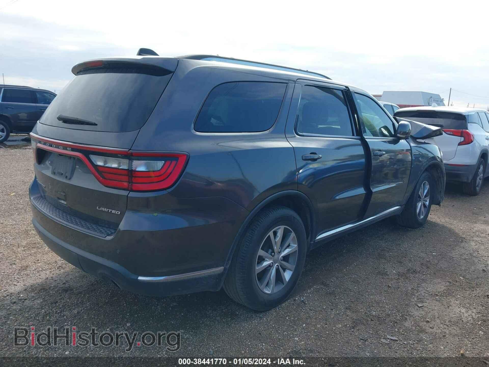 2016 DODGE DURANGO - VIN: 1C4RDHDG4GC467075 - Фото 4