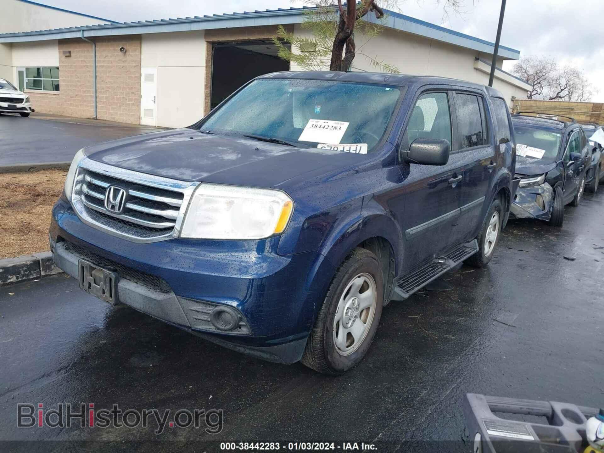 2014 HONDA PILOT - VIN: 5FNYF3H26EB020108 - Фото 2