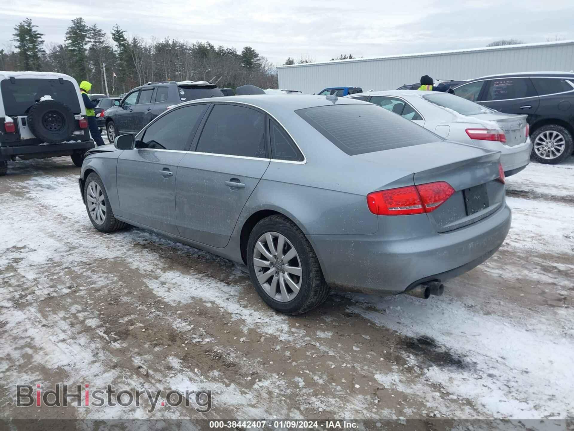 2010 AUDI A4 - VIN: WAUFFAFL1AN070401 - Фото 3