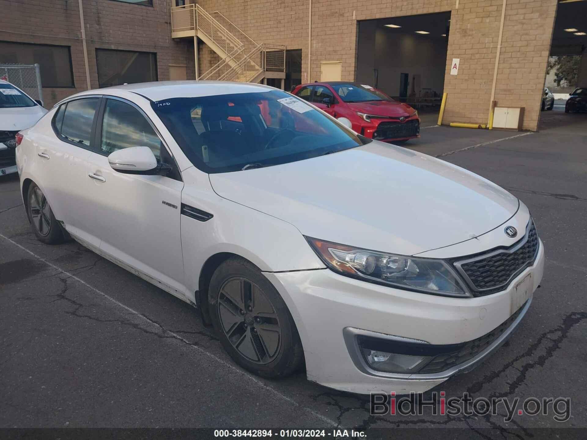 Photo KNAGM4AD6D5062259 - KIA OPTIMA HYBRID 2013