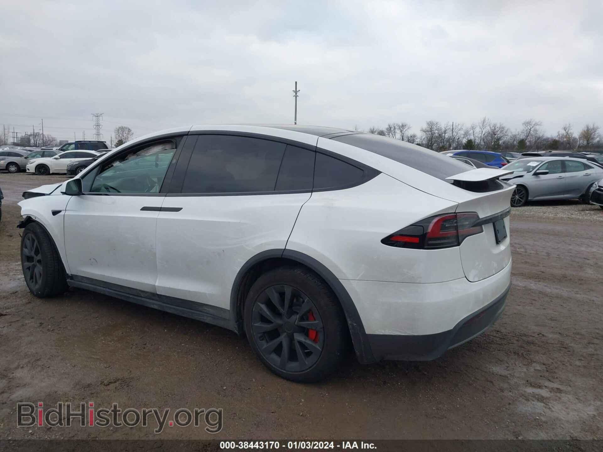 2023 TESLA MODEL X - VIN: 7SAXCBE67PF408976 - Фото 3