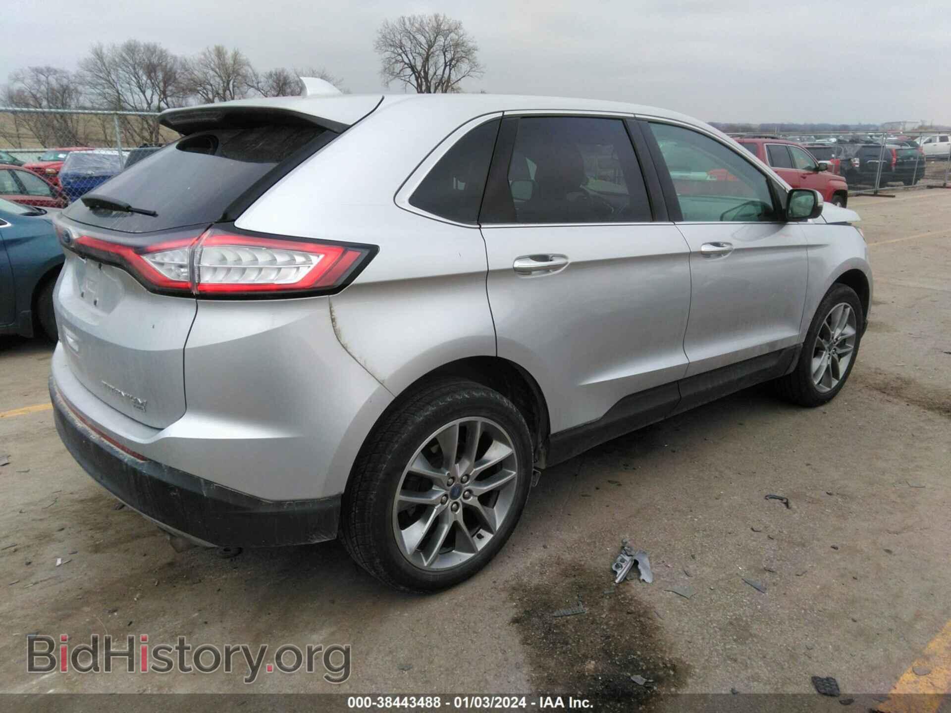 2015 FORD EDGE - VIN: 2FMTK4K84FBB33722 - Photo 4