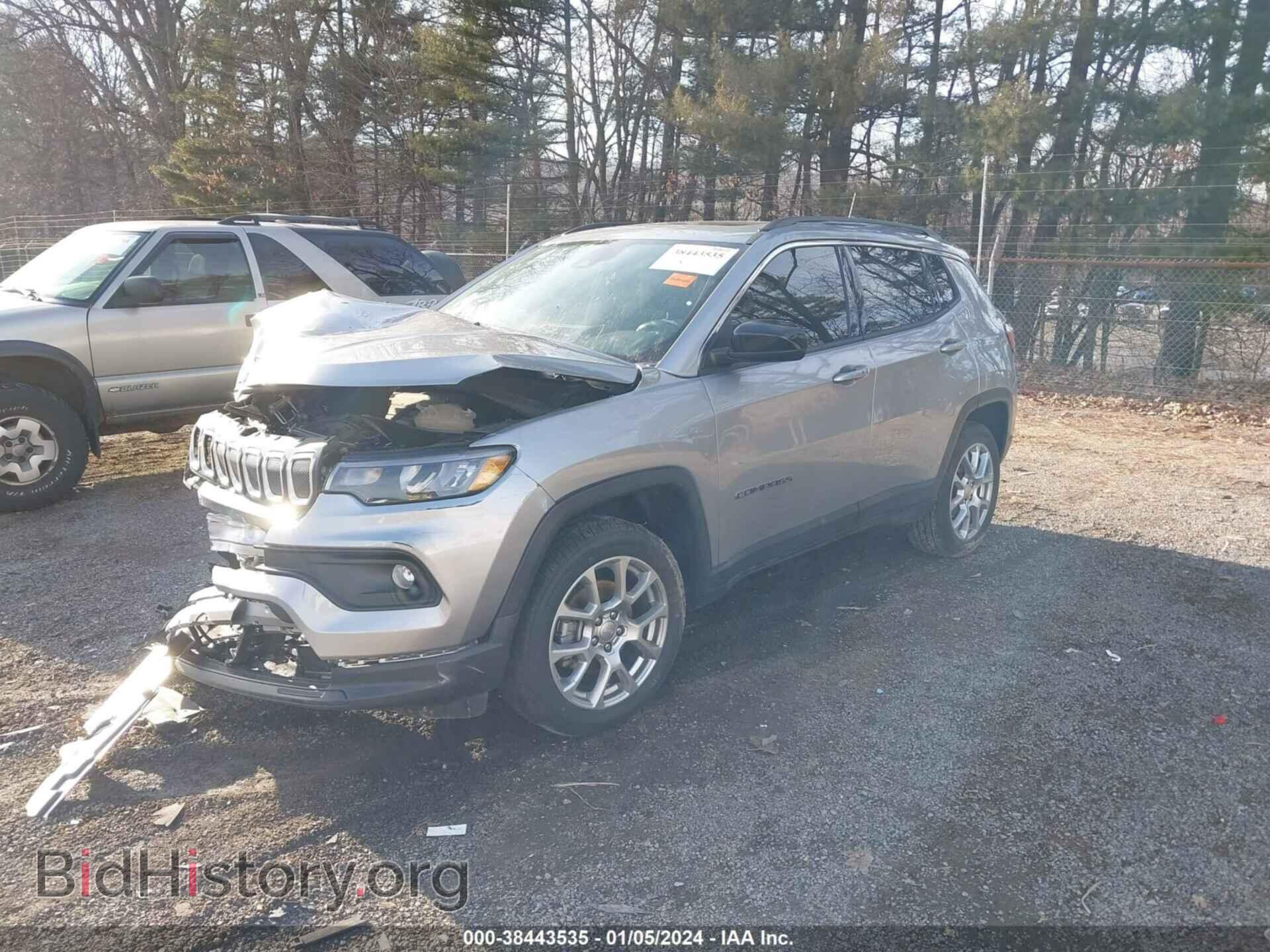 2022 JEEP COMPASS - VIN: 3C4NJDFB0NT128431 - Фото 2