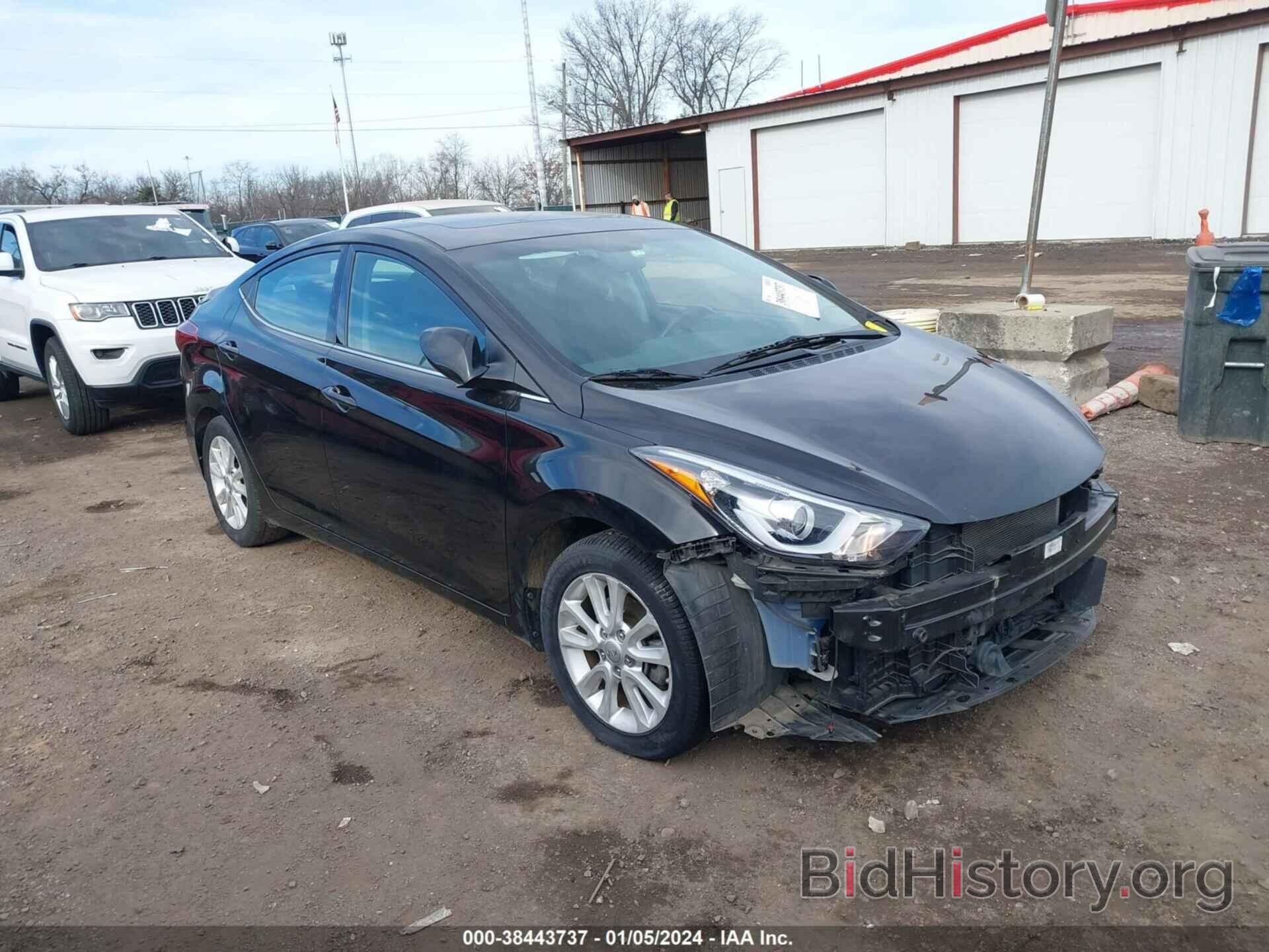 Photo KMHDH4AE9FU285970 - HYUNDAI ELANTRA 2015