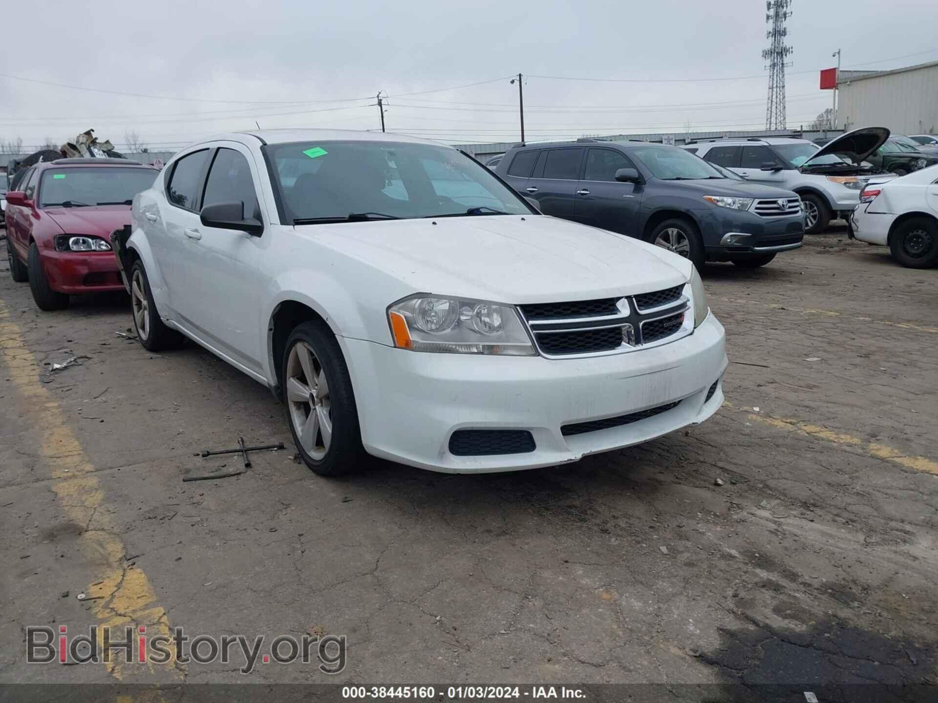 Фотография 1C3CDZAB4EN199333 - DODGE AVENGER 2014