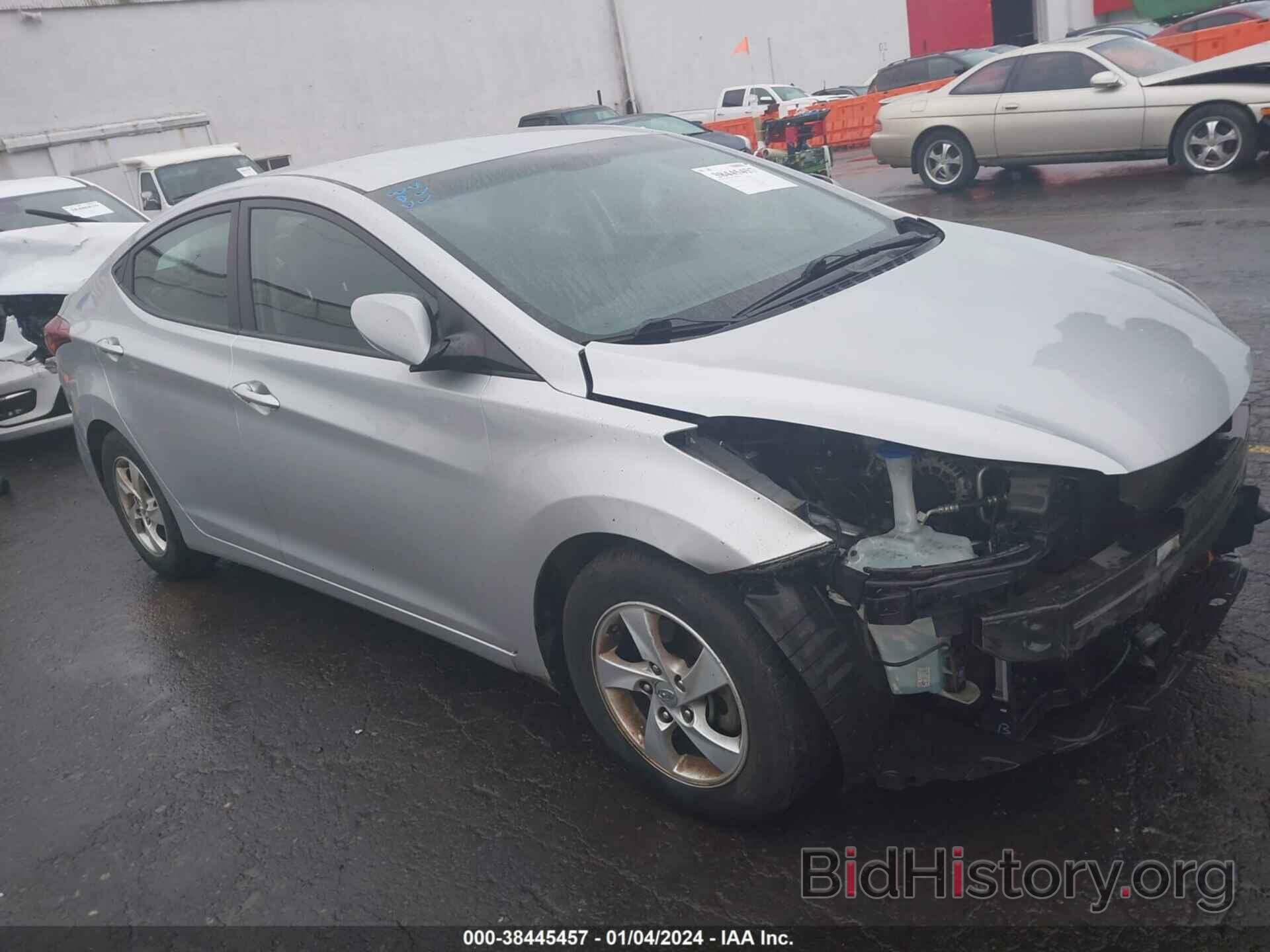 Photo 5NPDH4AE8EH526026 - HYUNDAI ELANTRA 2014