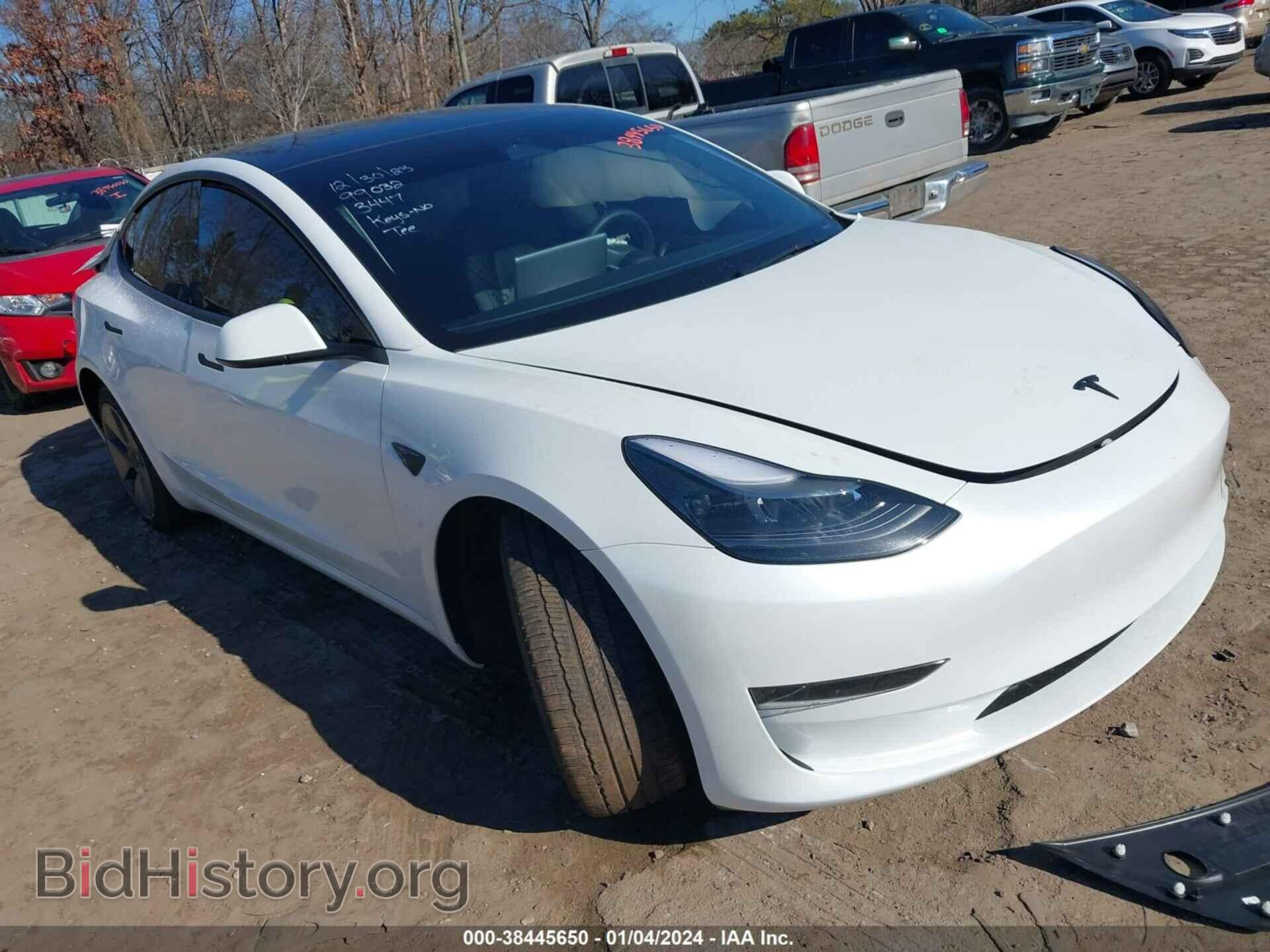 Фотография 5YJ3E1EAXPF413447 - TESLA MODEL 3 2023
