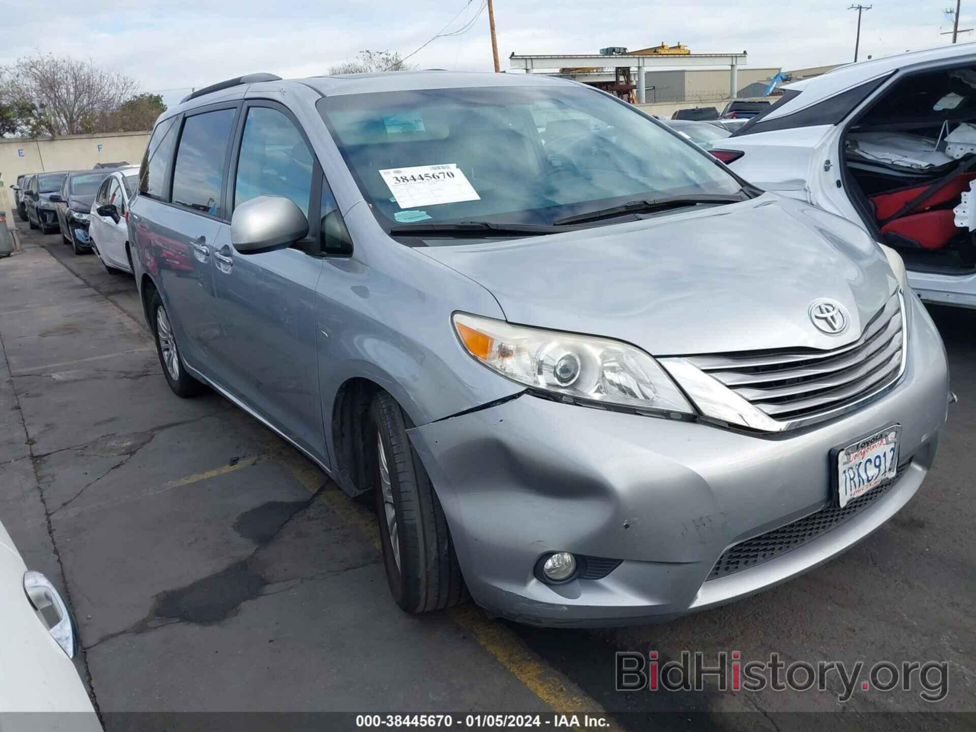 Photo 5TDYK3DC0FS657342 - TOYOTA SIENNA 2015