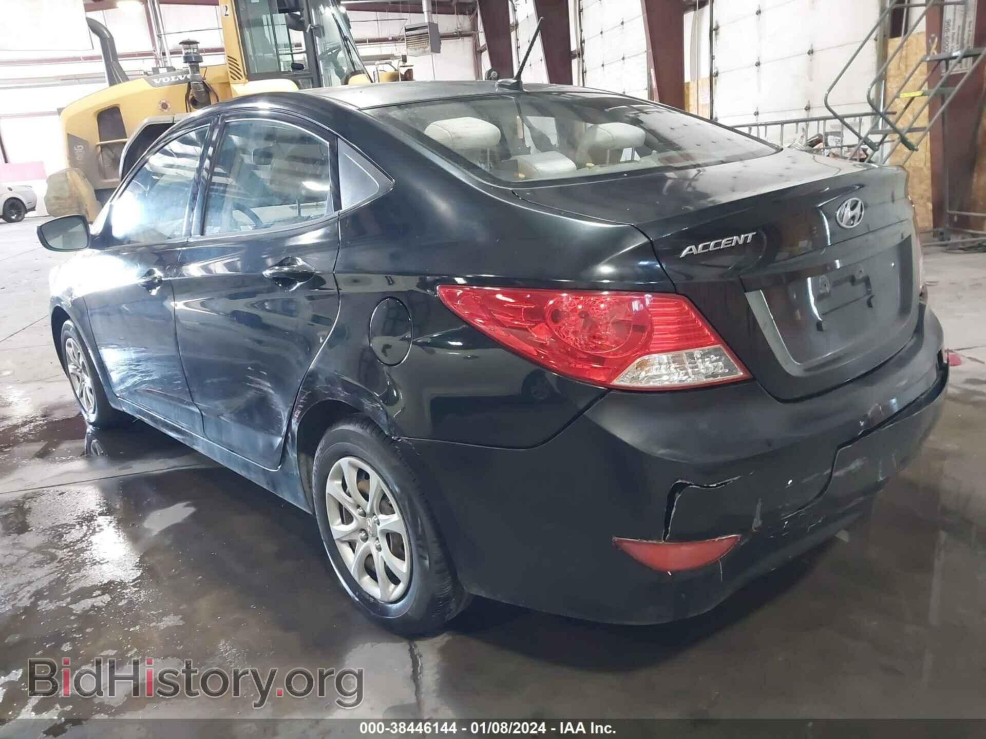 2012 HYUNDAI ACCENT - VIN: KMHCT4AE4CU224208 - Фото 3