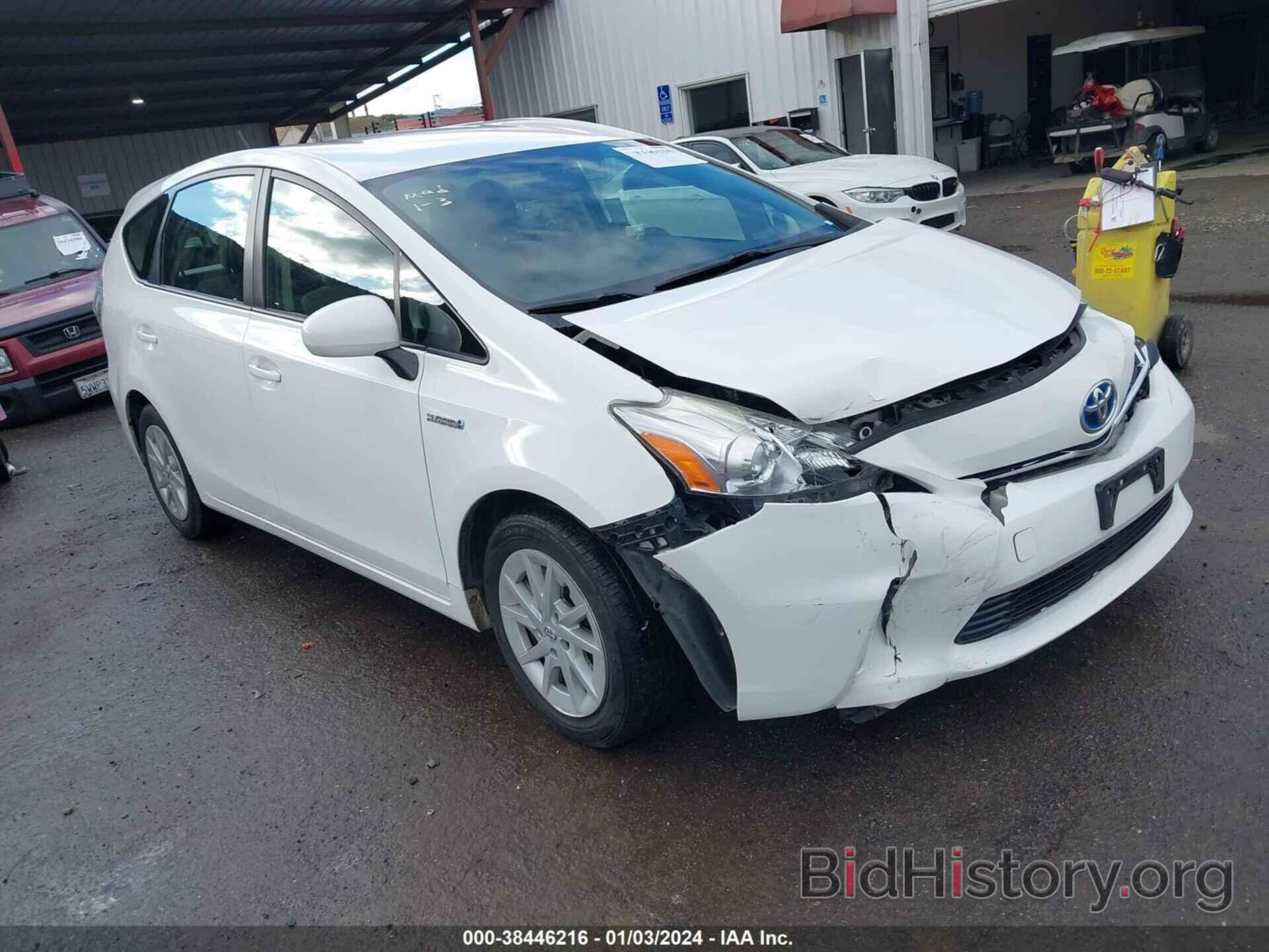 Photo JTDZN3EU6E3354021 - TOYOTA PRIUS V 2014