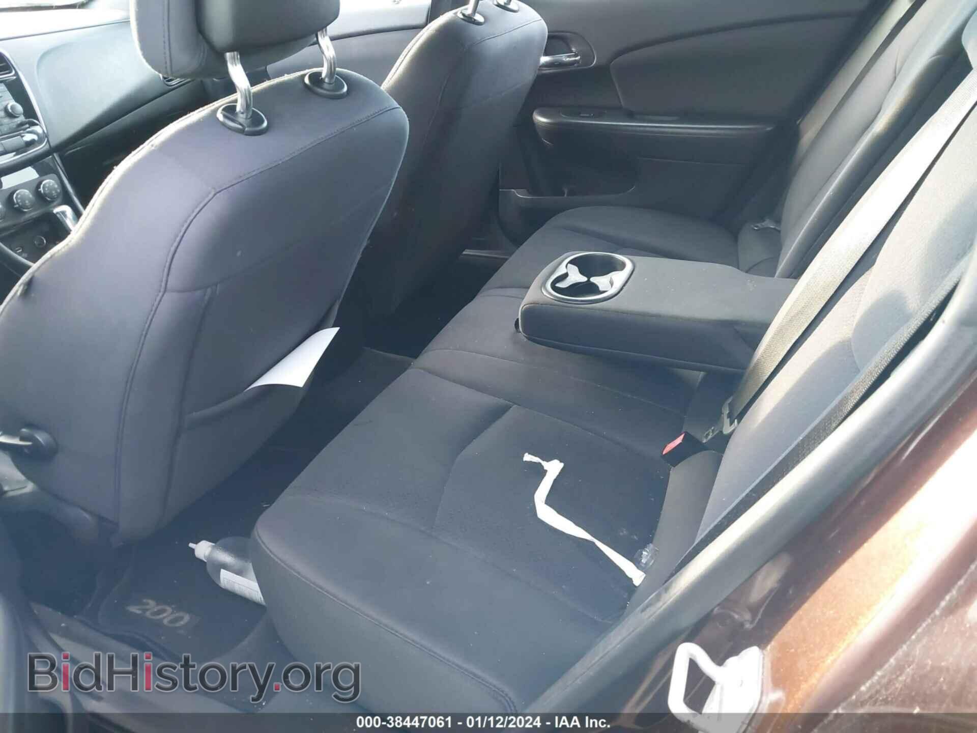 2013 CHRYSLER 200 - VIN: 1C3CCBBB2DN512872 - Фото 8