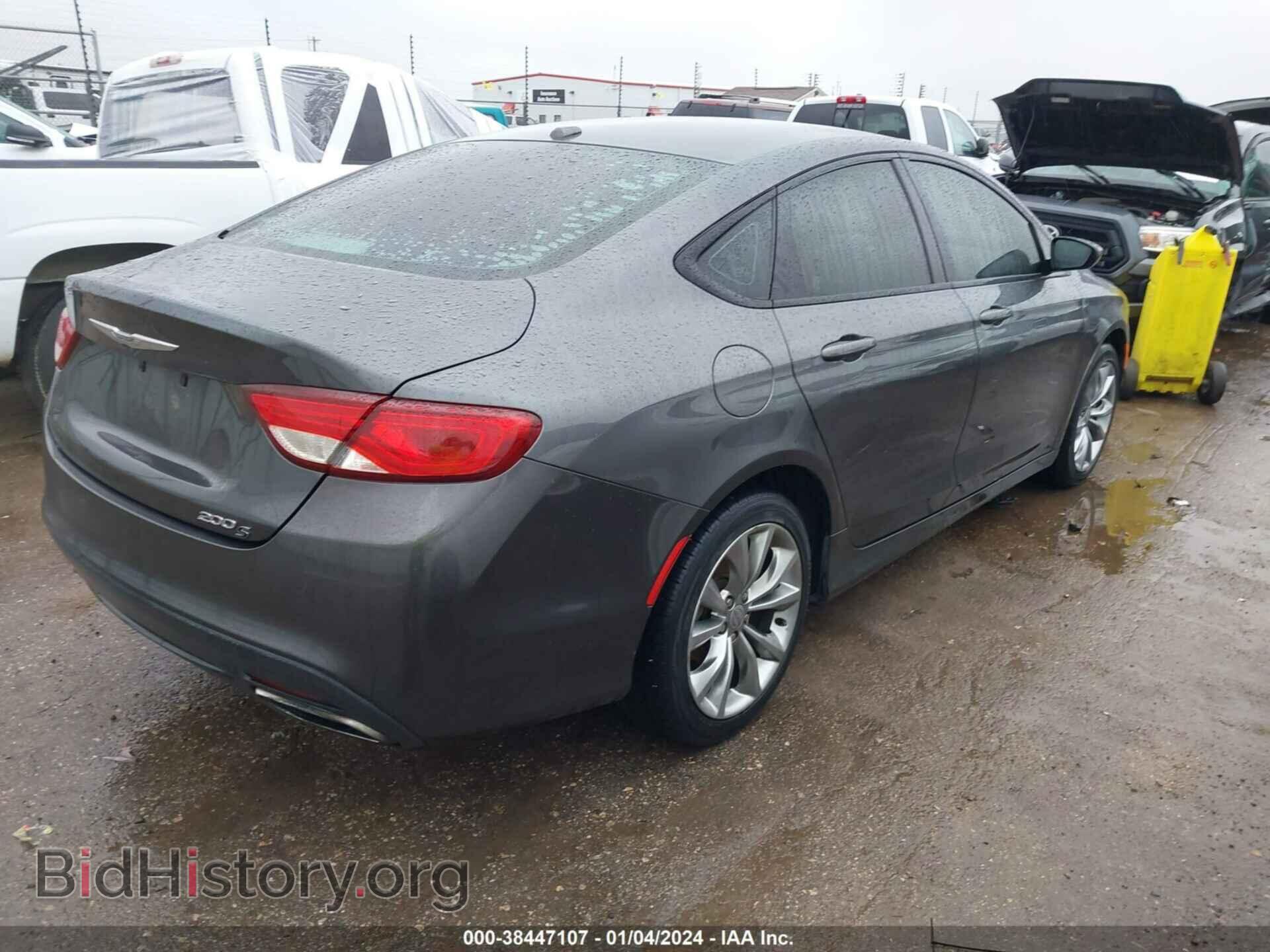 2015 CHRYSLER 200 - VIN: 1C3CCCBB7FN532754 - Фото 4