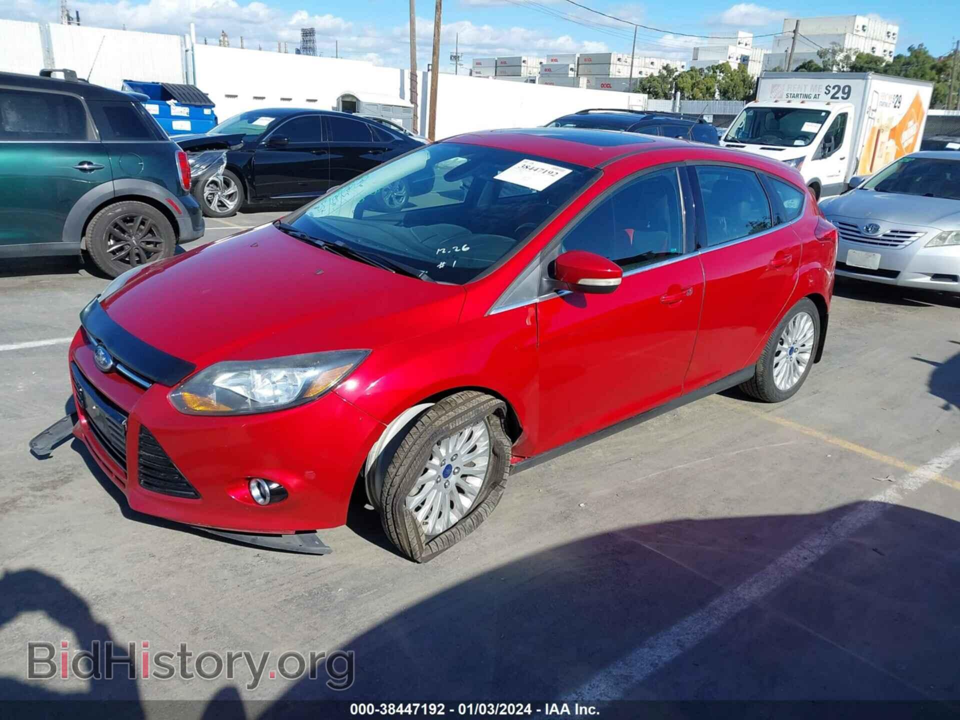 2012 FORD FOCUS - VIN: 1FAHP3N25CL330445 - Фото 2