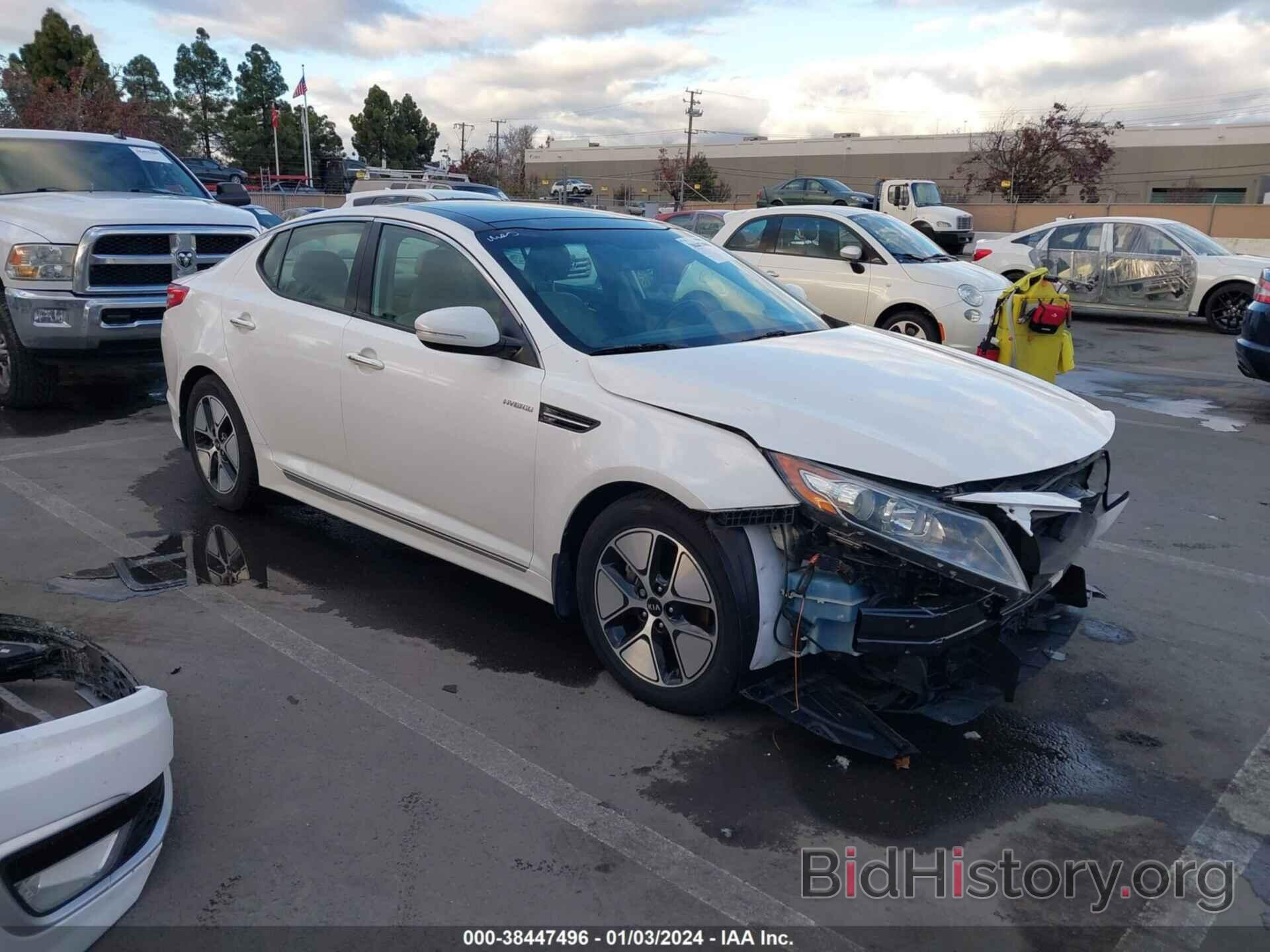 Photo KNAGM4AD1D5051590 - KIA OPTIMA HYBRID 2013