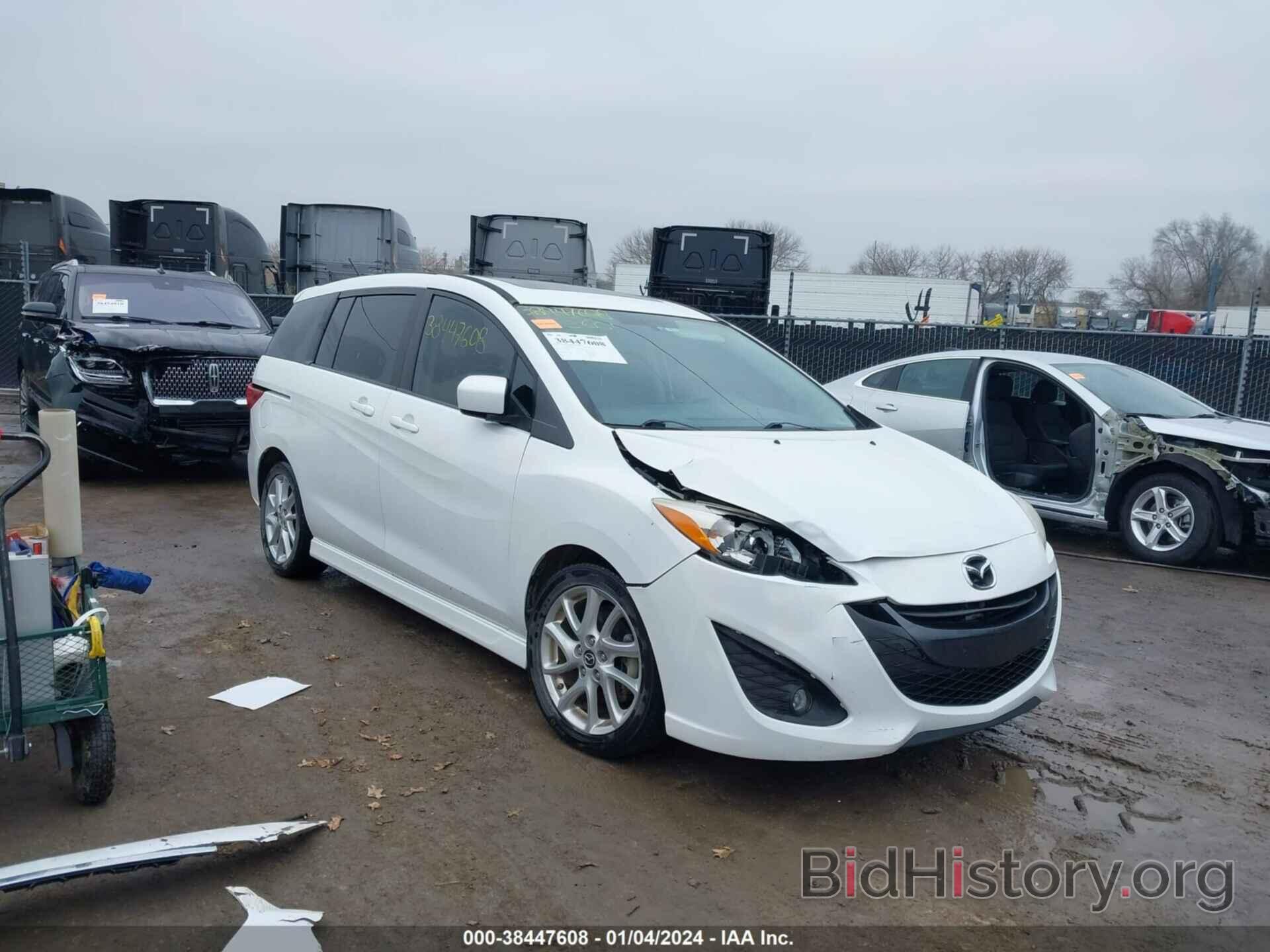 Photo JM1CW2DL0C0113284 - MAZDA MAZDA5 2012