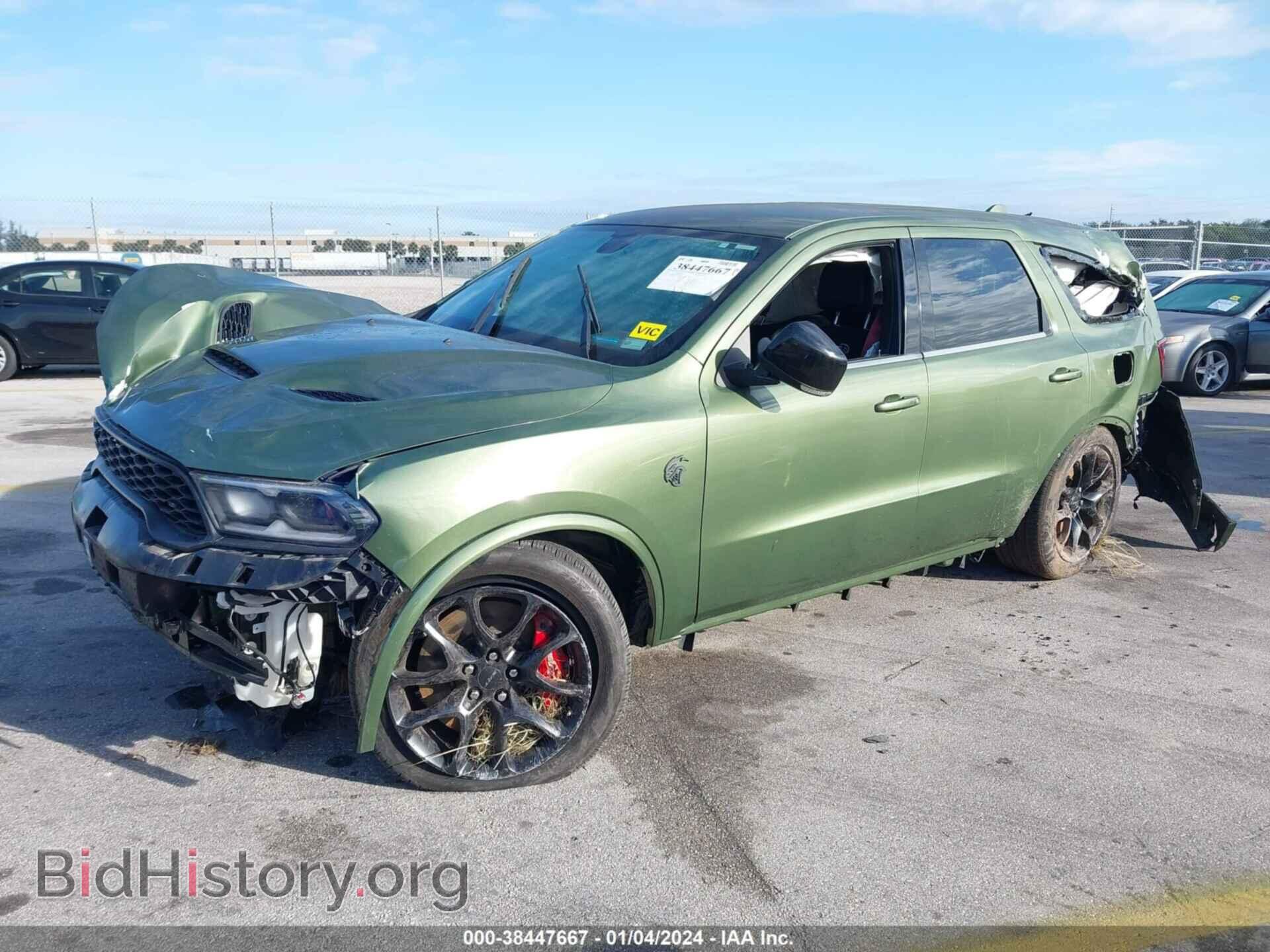 2021 DODGE DURANGO - VIN: 1C4SDJH92MC643167 - Фото 2