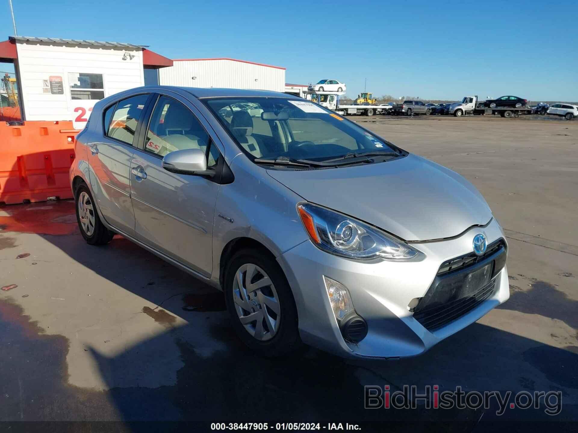 Photo JTDKDTB36F1109023 - TOYOTA PRIUS C 2015