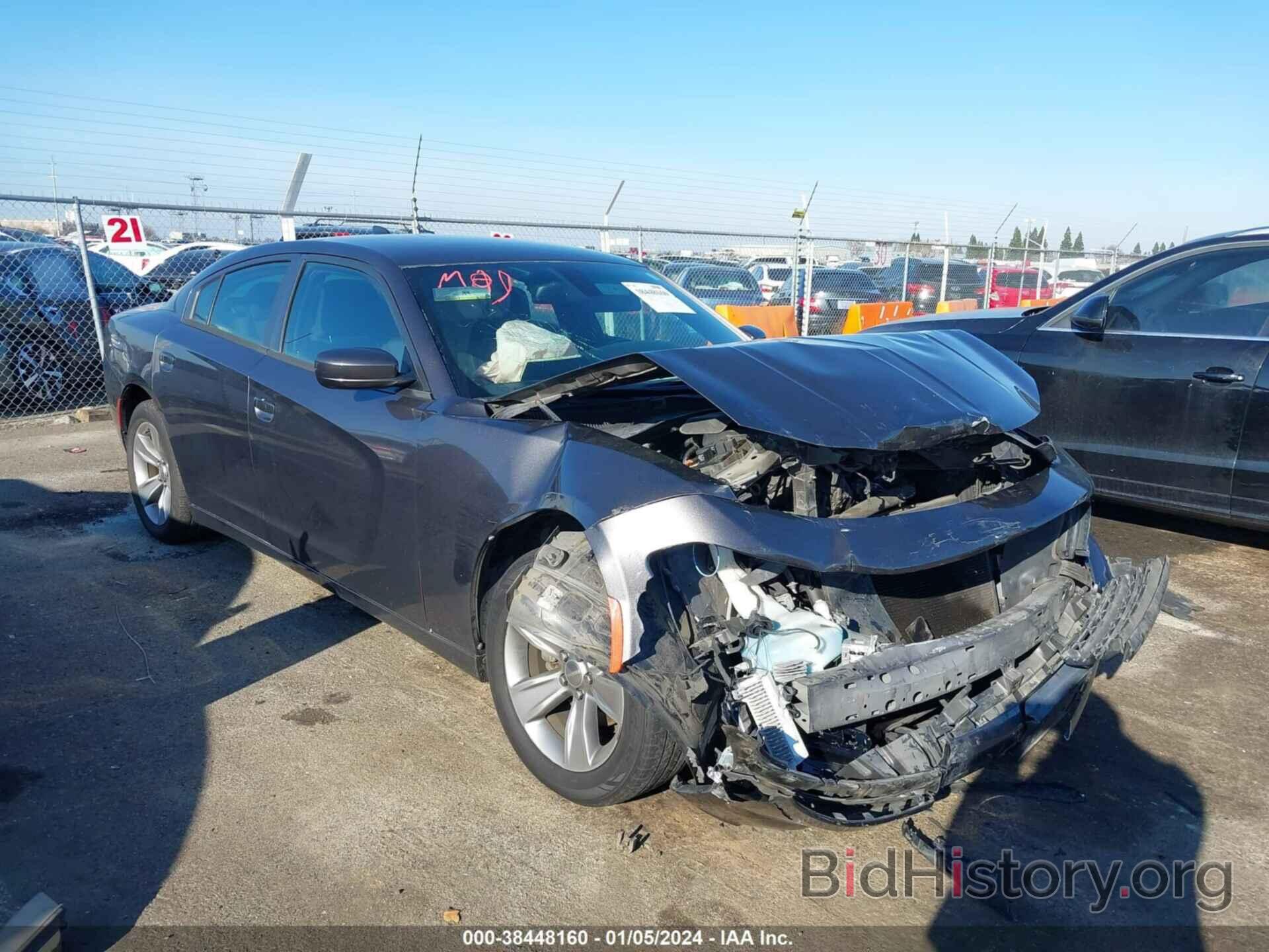 Photo 2C3CDXHG0FH805596 - DODGE CHARGER 2015