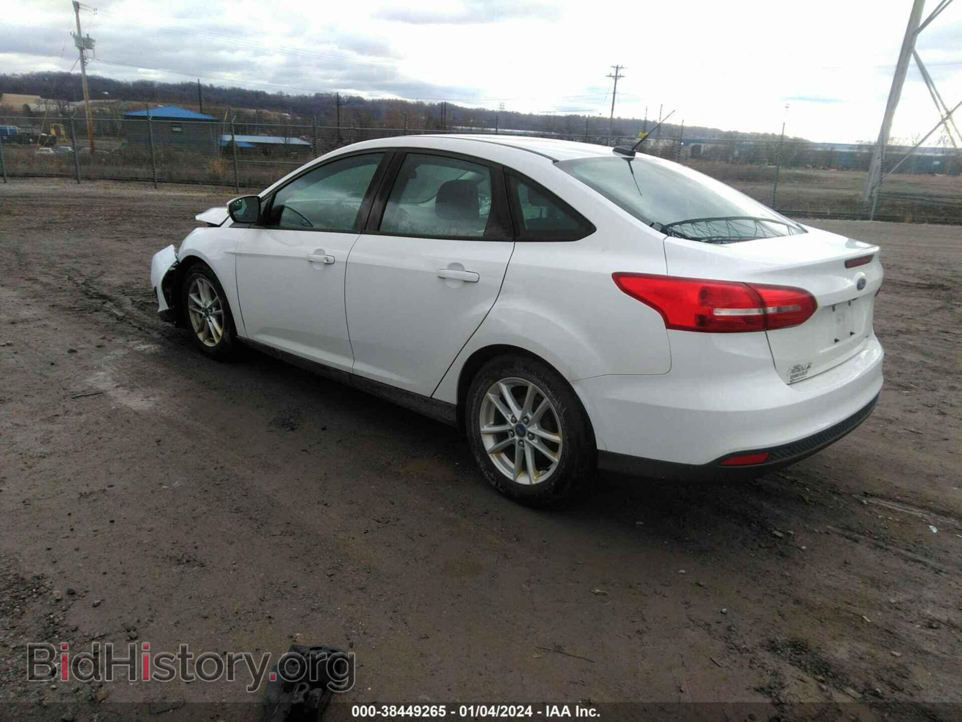 2016 FORD FOCUS - VIN: 1FADP3F28GL279395 - Фото 3