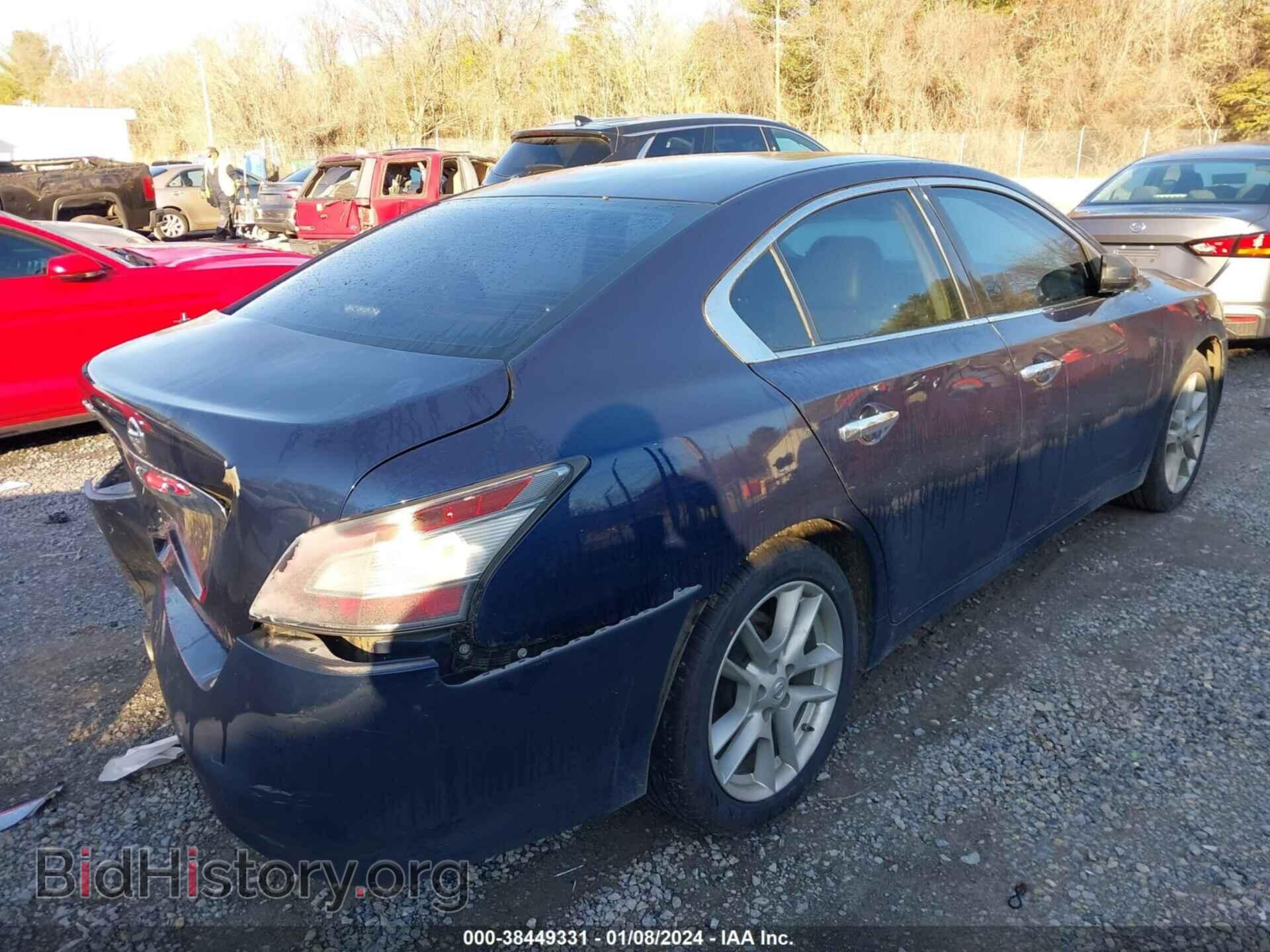 2012 NISSAN MAXIMA - VIN: 1N4AA5AP5CC828306 - Фото 4