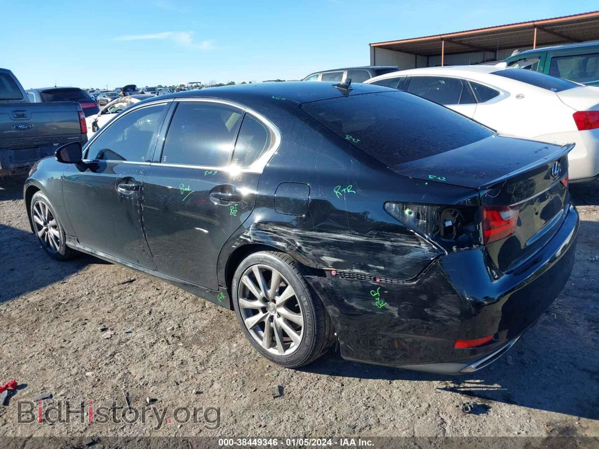 2014 LEXUS GS 350 - VIN: JTHCE1BL2E5027253 - Фото 3