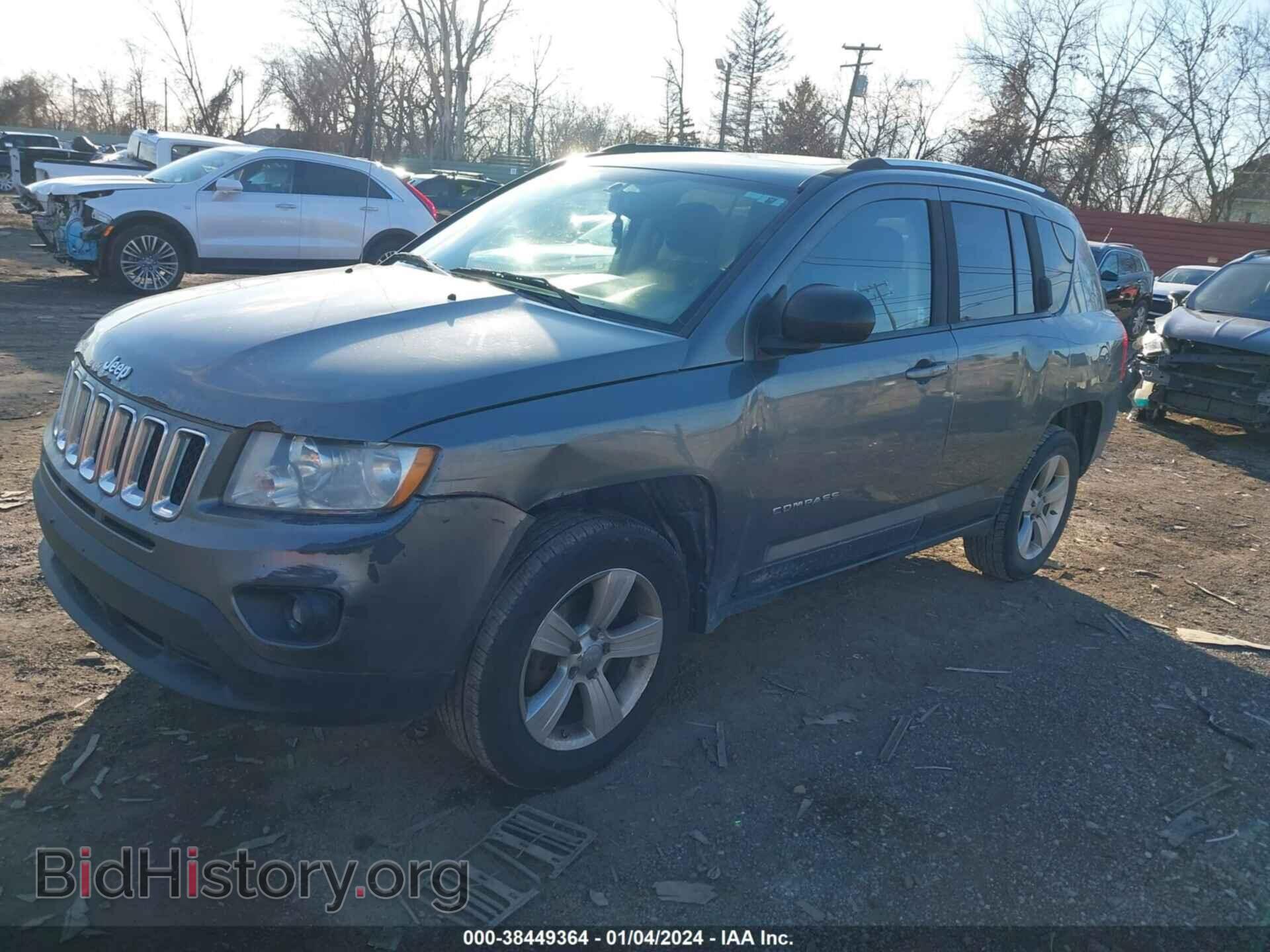 2012 JEEP COMPASS - VIN: 1C4NJDEB8CD655623 - Фото 2