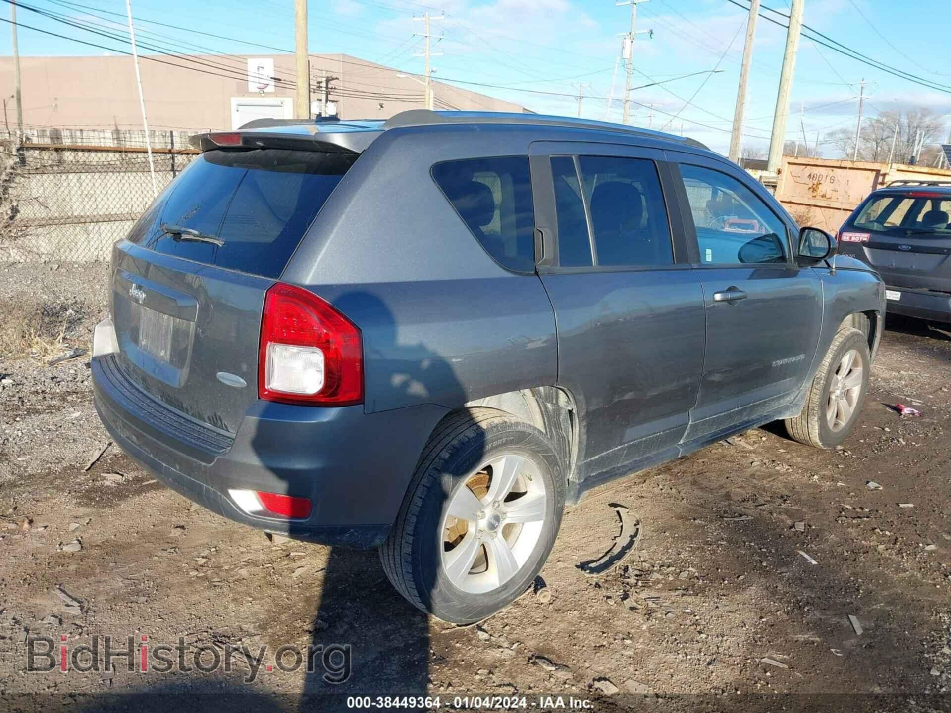 2012 JEEP COMPASS - VIN: 1C4NJDEB8CD655623 - Фото 4