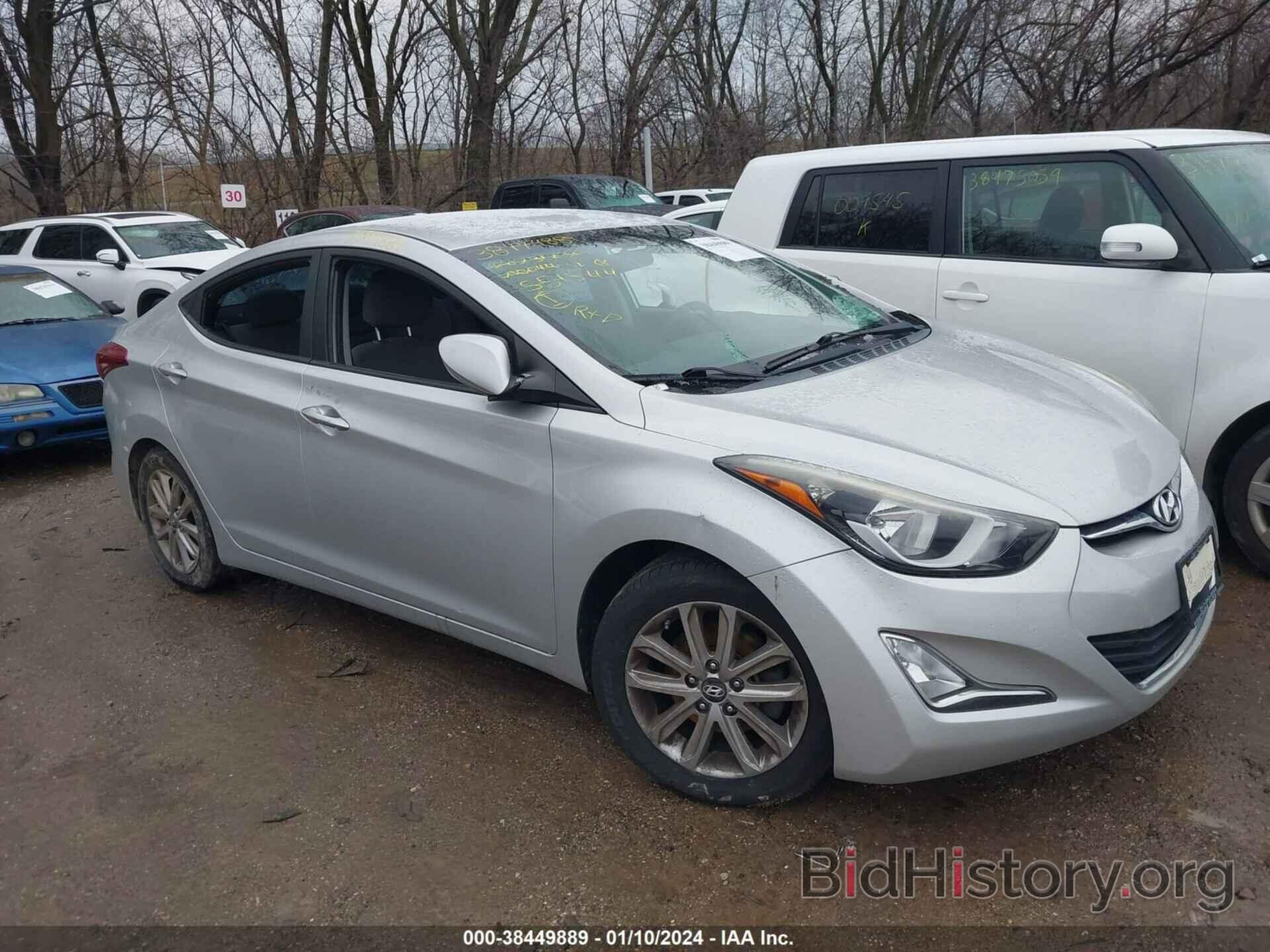 Фотография 5NPDH4AEXFH551544 - HYUNDAI ELANTRA 2015