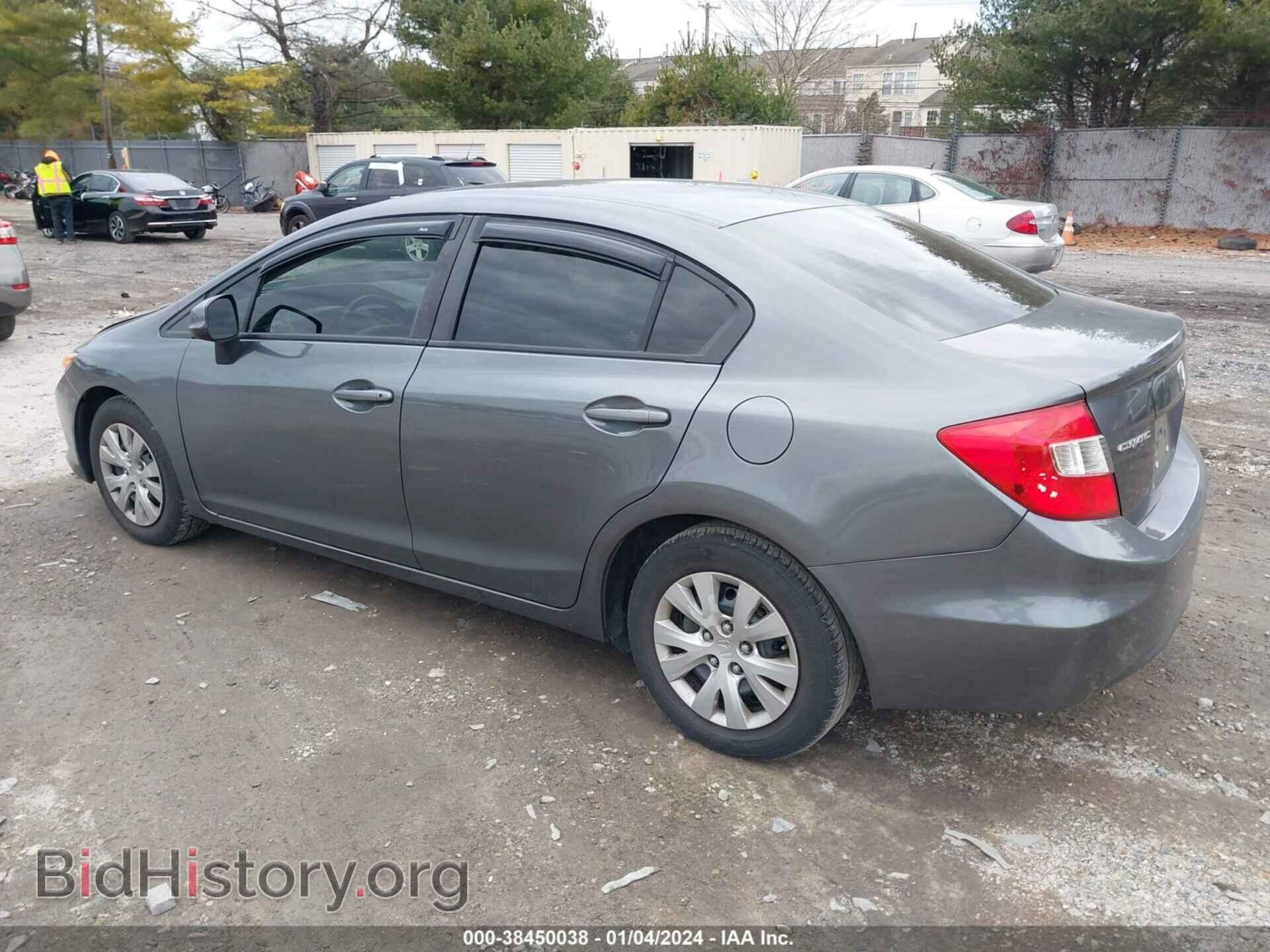 2012 HONDA CIVIC - VIN: 19XFB2F55CE339318 - Фото 3