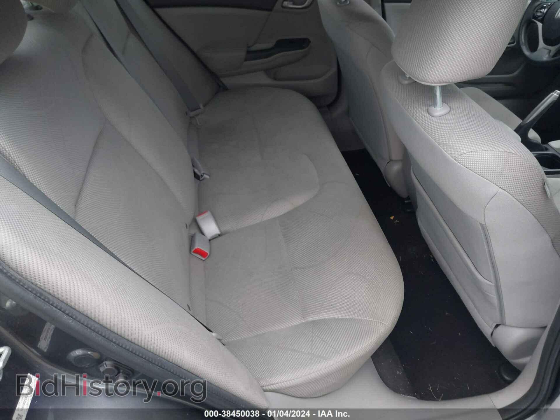 2012 HONDA CIVIC - VIN: 19XFB2F55CE339318 - Фото 8