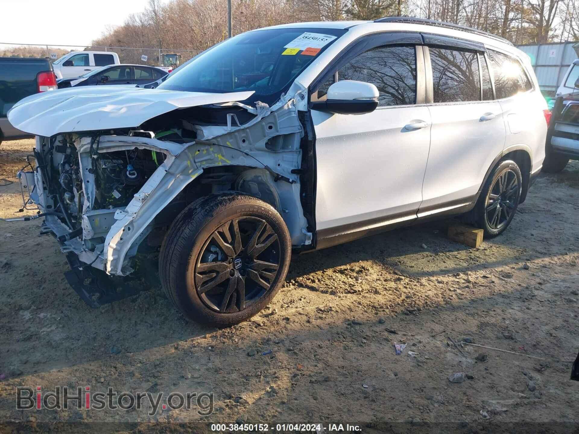 2021 HONDA PILOT - VIN: 5FNYF5H27MB041723 - Фото 2