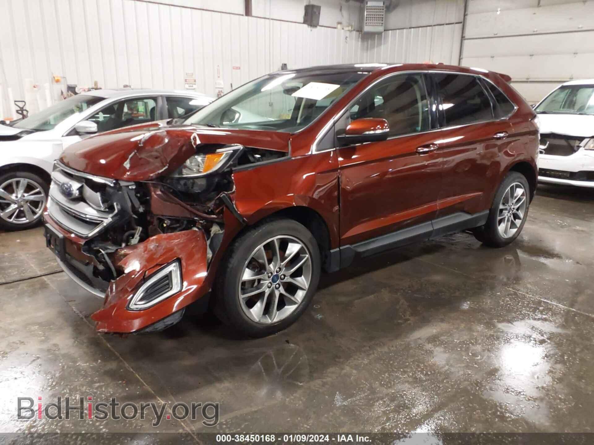 2016 FORD EDGE - VIN: 2FMPK4K85GBC66461 - Фото 2