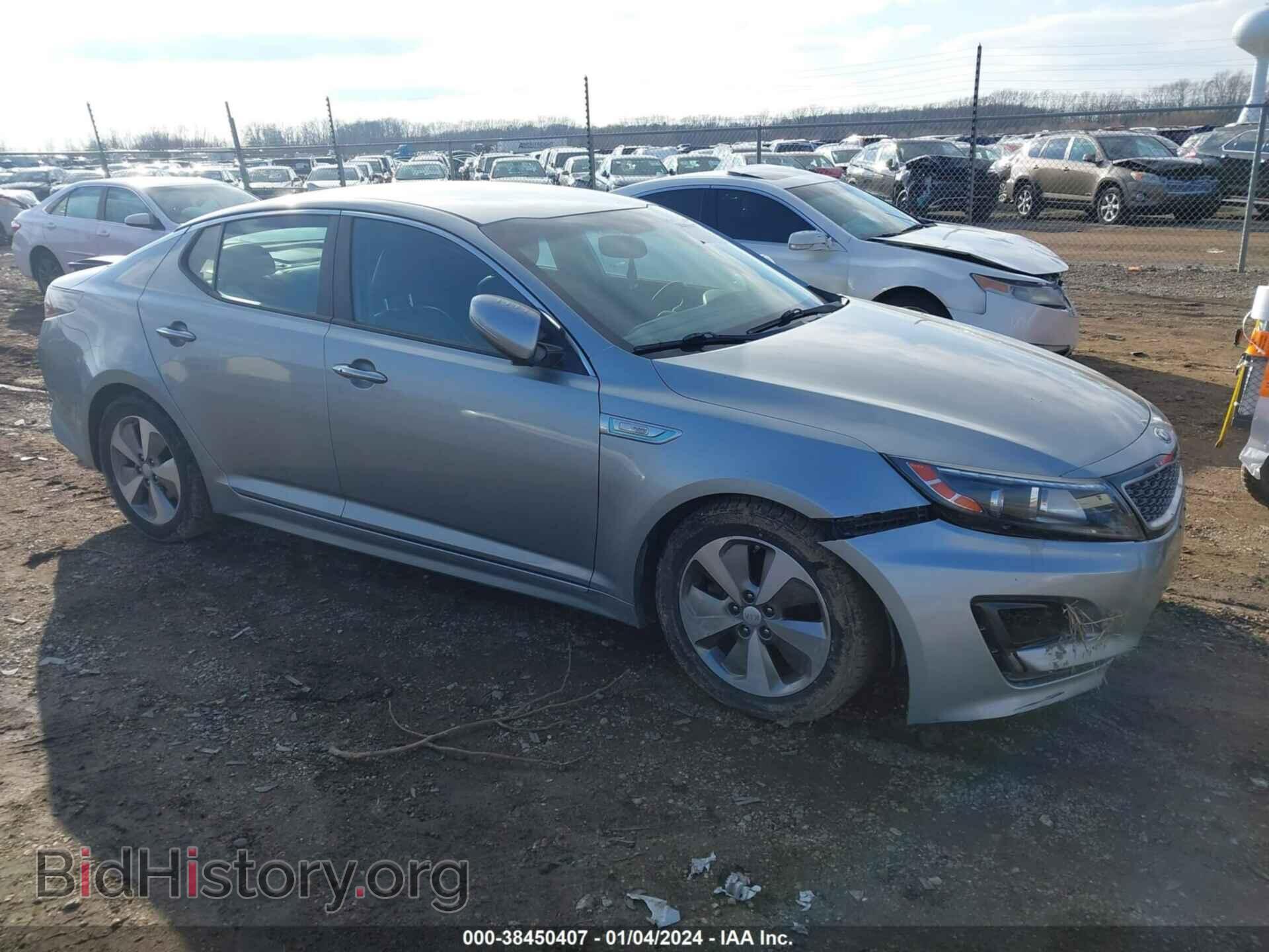 Фотография KNAGN4AD4E5074344 - KIA OPTIMA HYBRID 2014